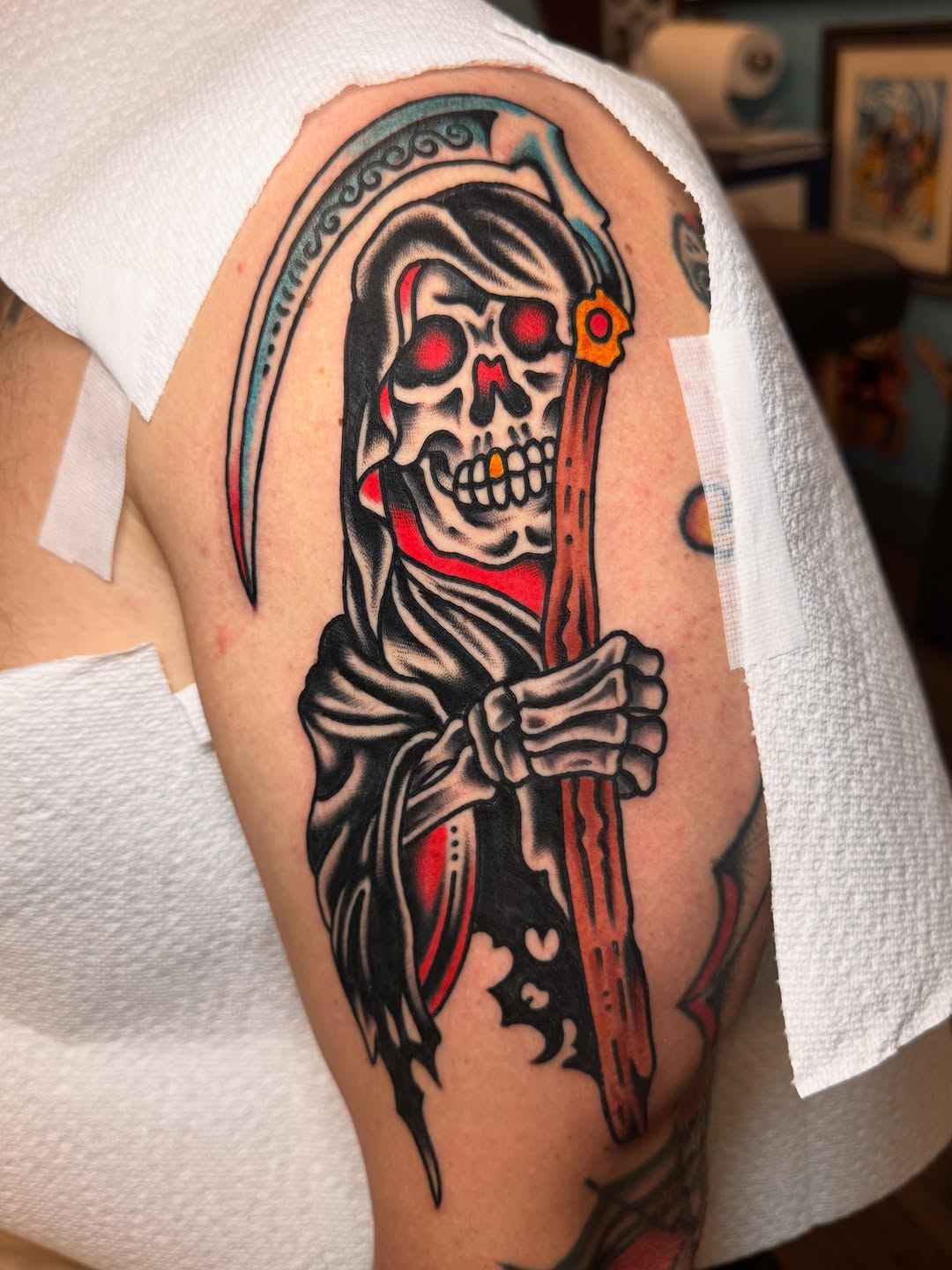 Tattoo by @floodrat — american_traditional