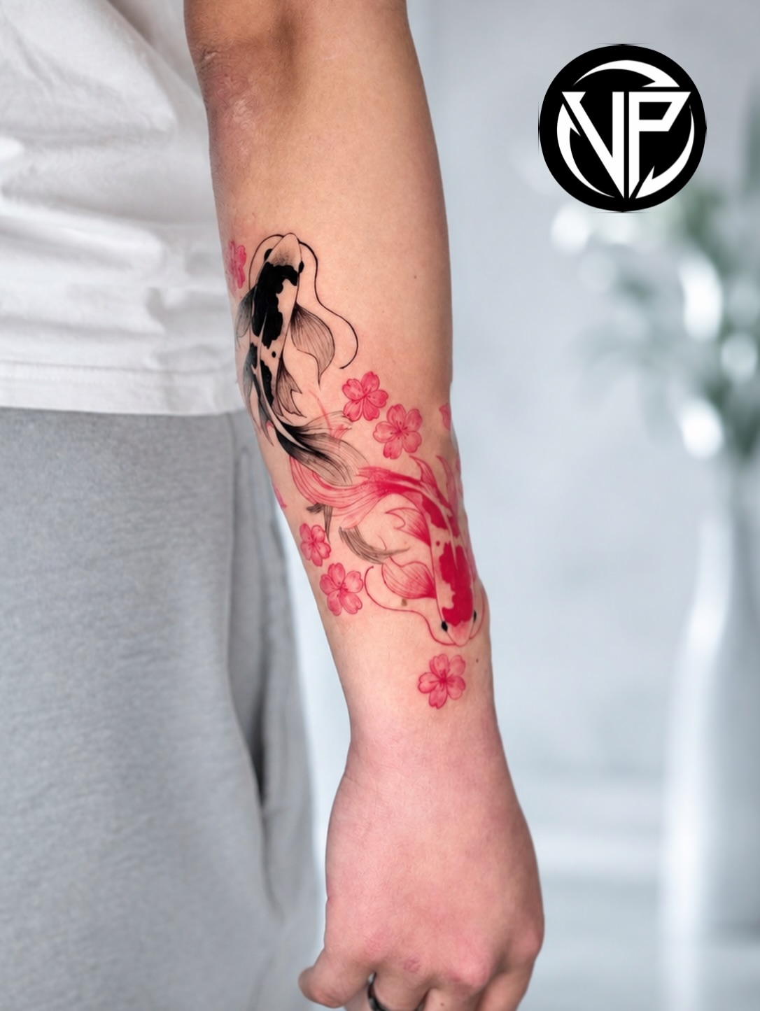Tattoo by @vu.holistic — watercolor, japanese_irezumi
