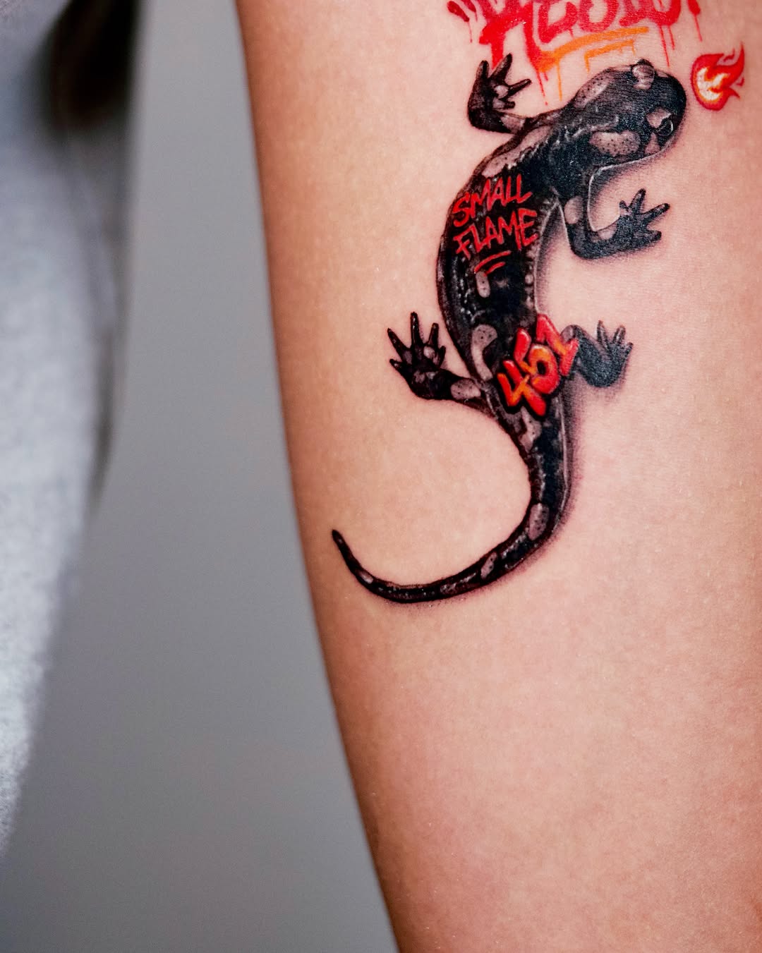 Tattoo by @tattooist_yeye — realism, trash_polka