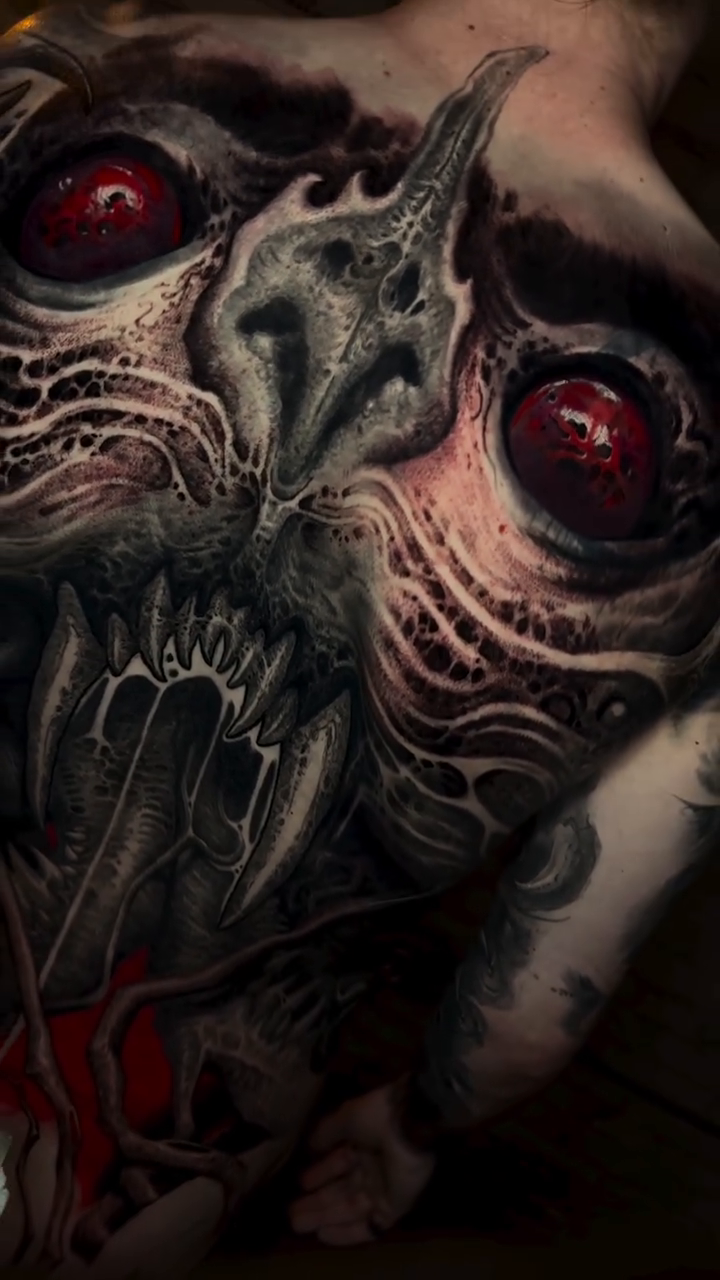 Tattoo by @ediablo — dark_realism, black_and_grey