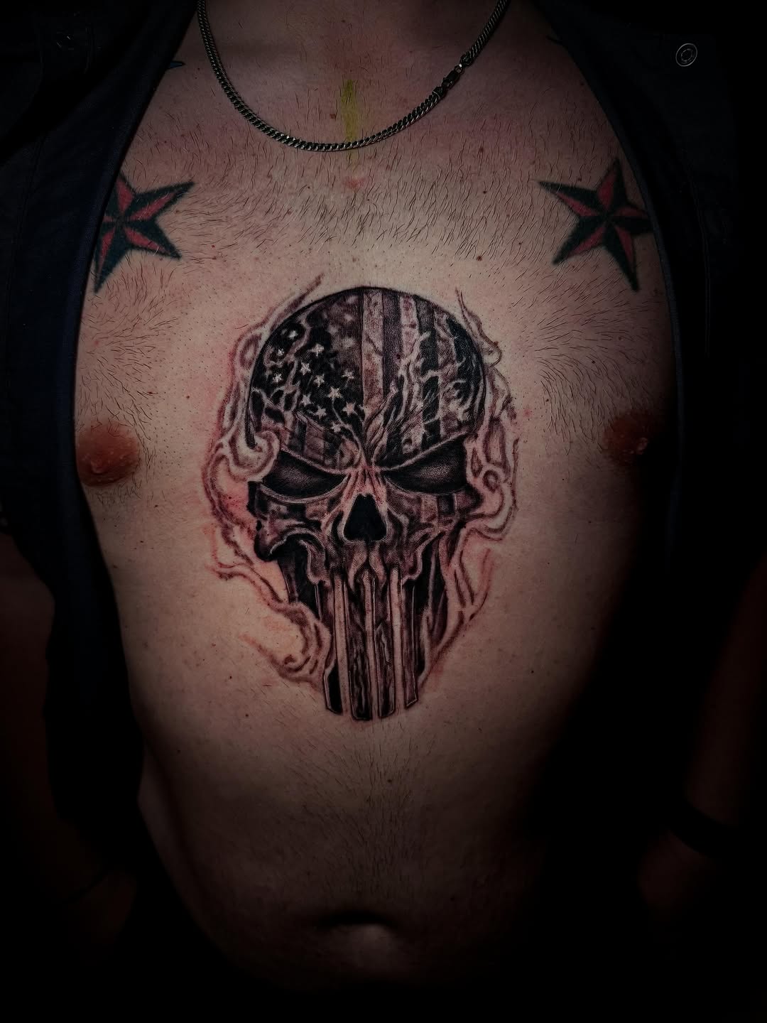 Tattoo by @justnic_ink13 — black_and_grey, realism