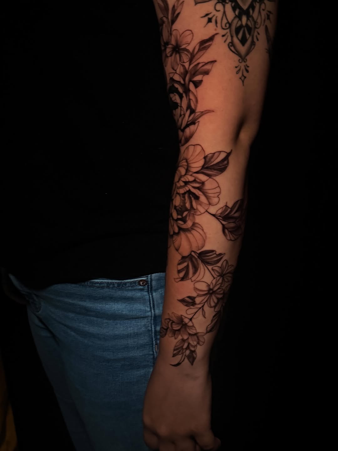 Tattoo by @justnic_ink13 — fine_line, black_and_grey