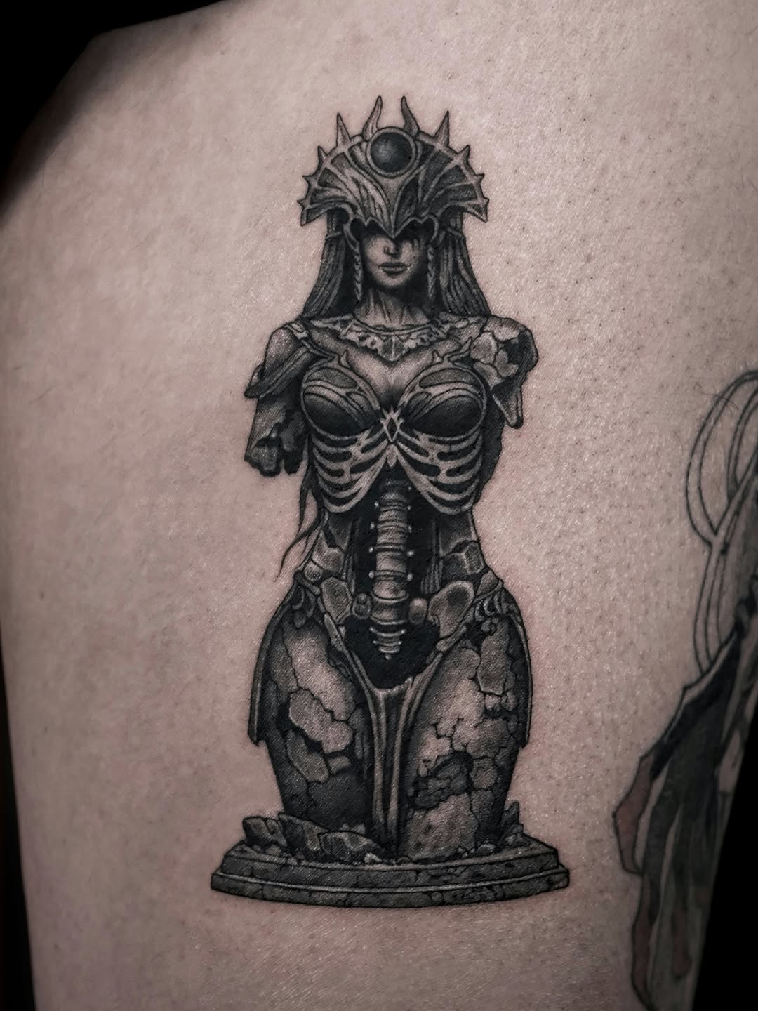 Tattoo by @melo_tatt — realism, dark_realism