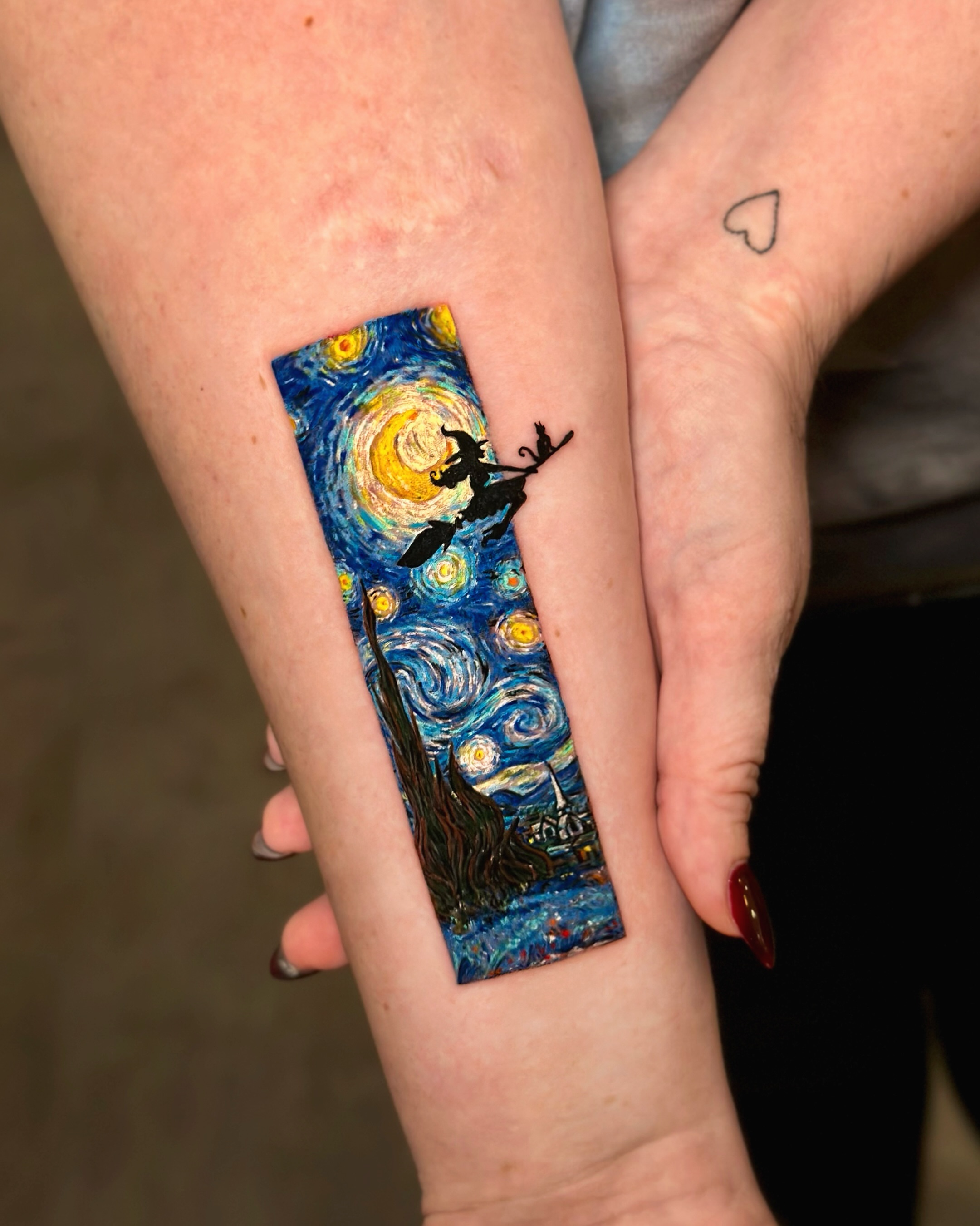 Tattoo by @tattooist_lani — illustrative, surrealism