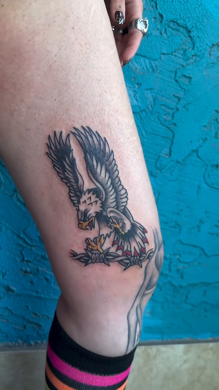 Tattoo by @goldmantattoos — american_traditional