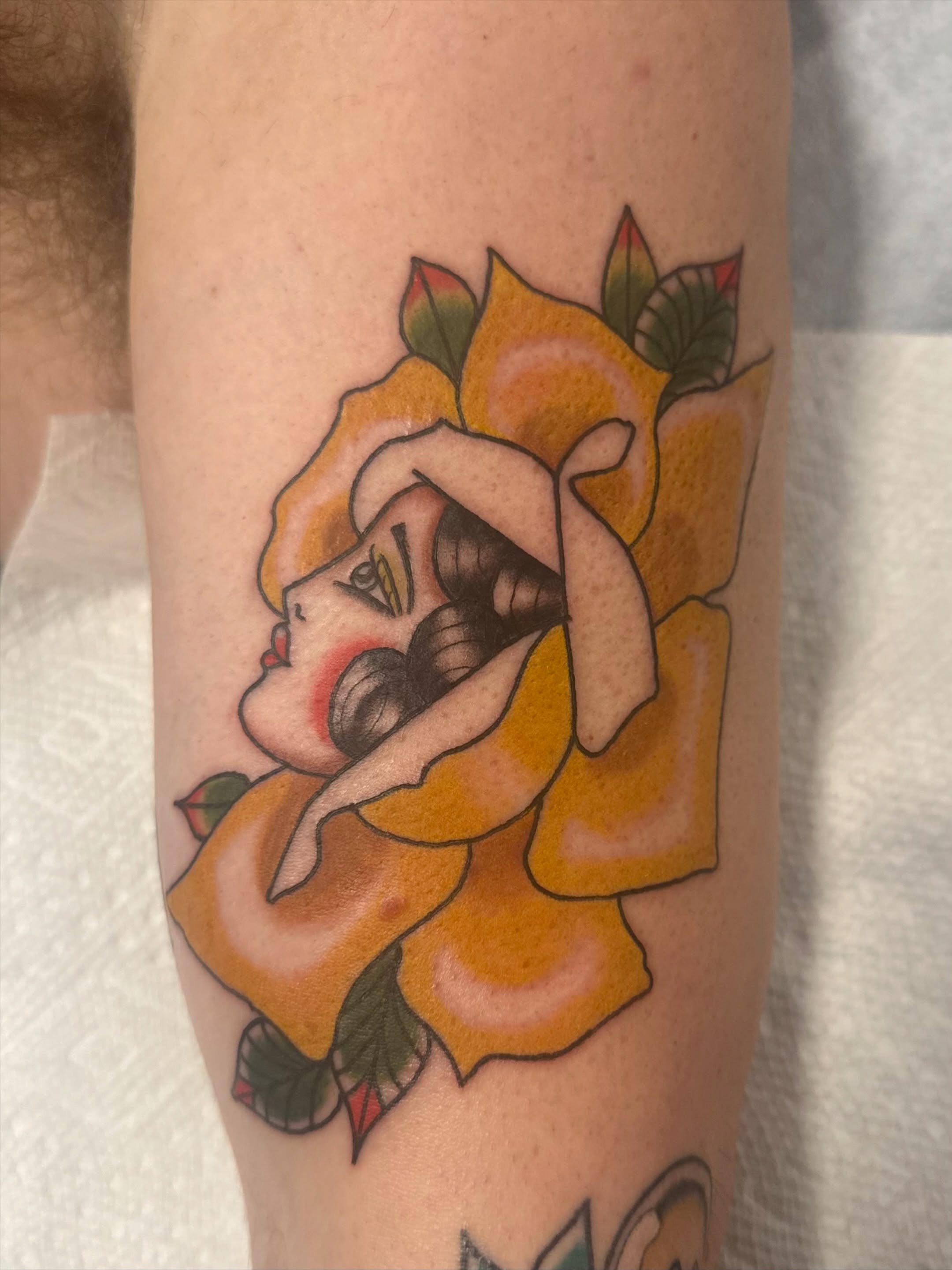 Tattoo by @areubeewhy — american_traditional