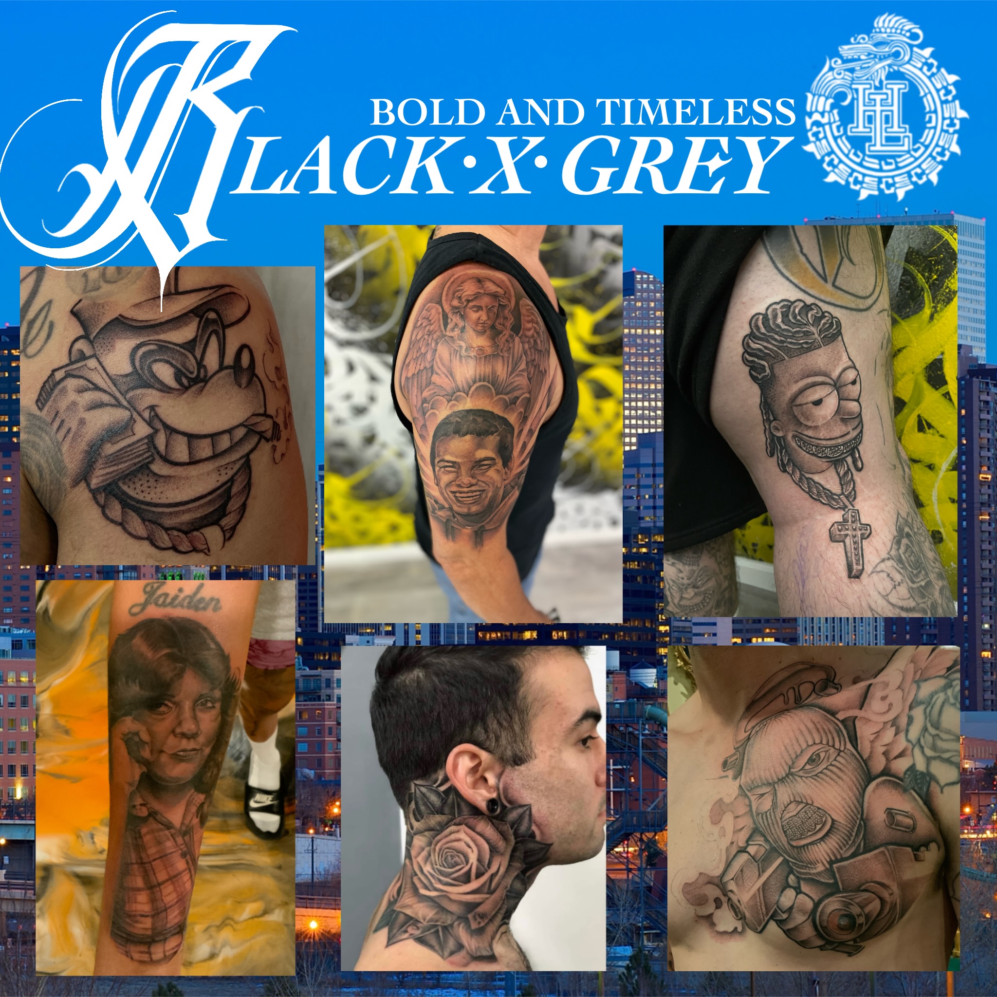 Tattoo by @paul_racks — black_and_grey