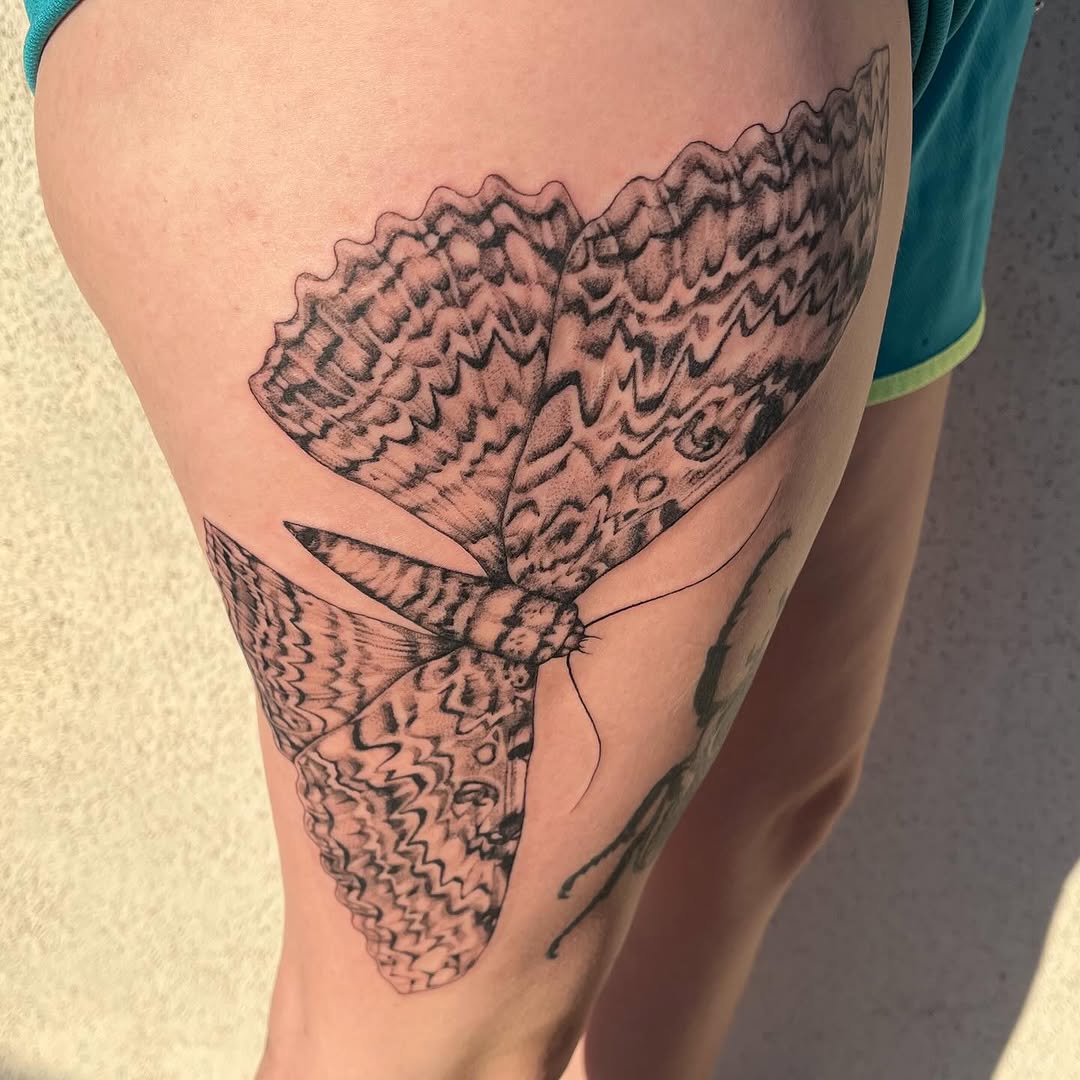 Tattoo by @penumbraetattoo — realism, black_and_grey