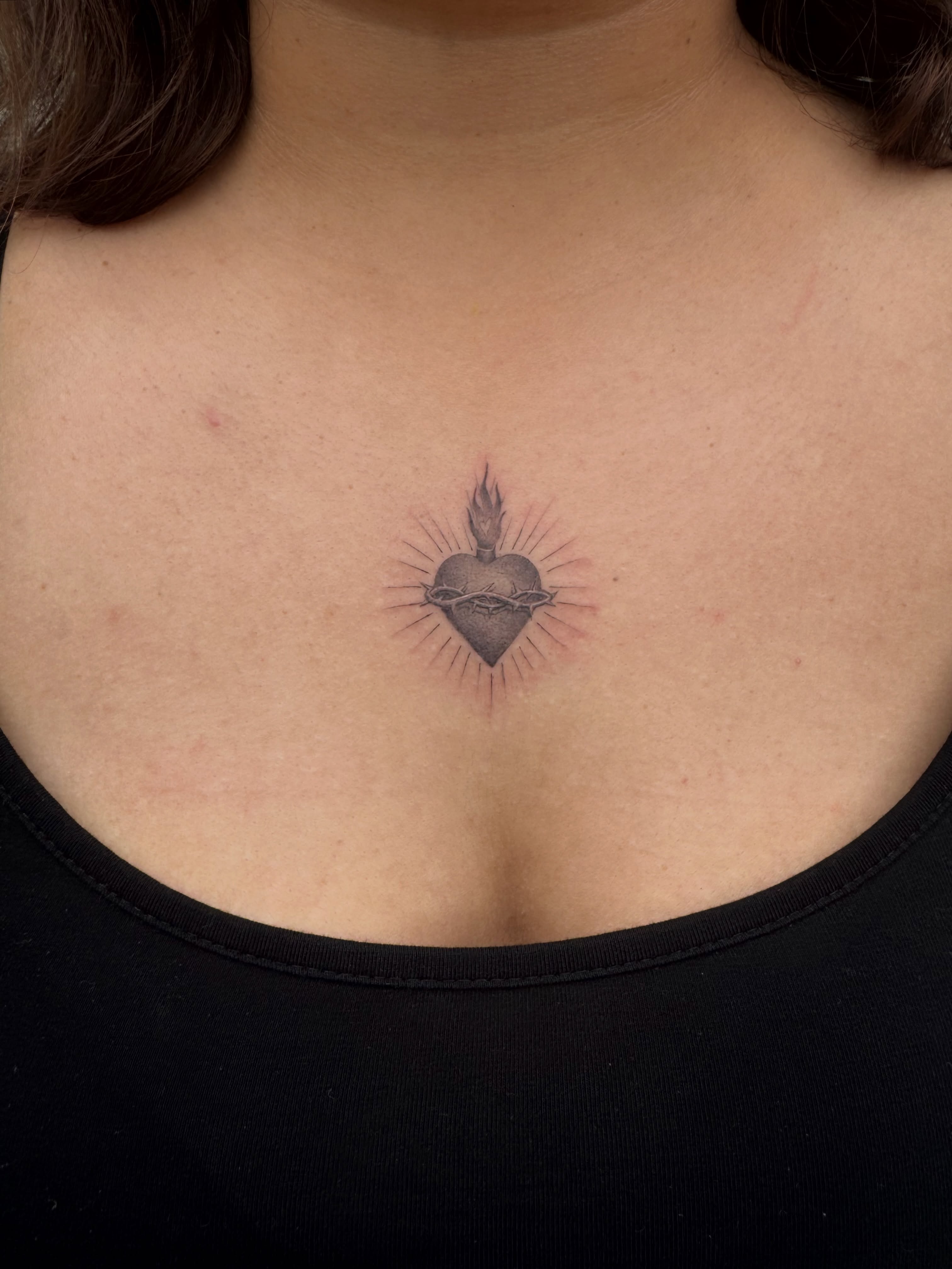 Tattoo by @aintnothinbutagthang817 — black_and_grey