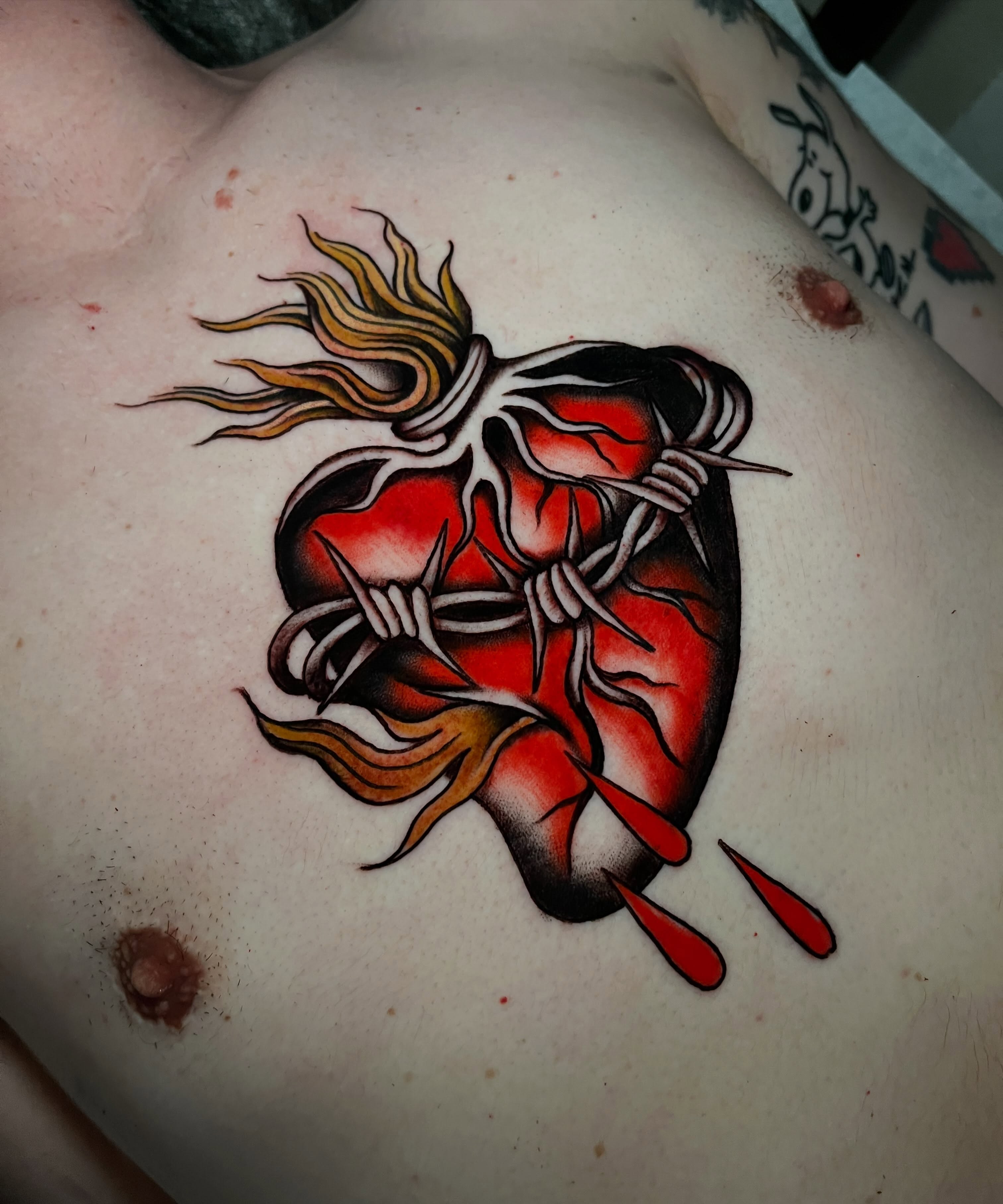 Tattoo by @johnjohn_tattoos — neo_traditional, dotwork