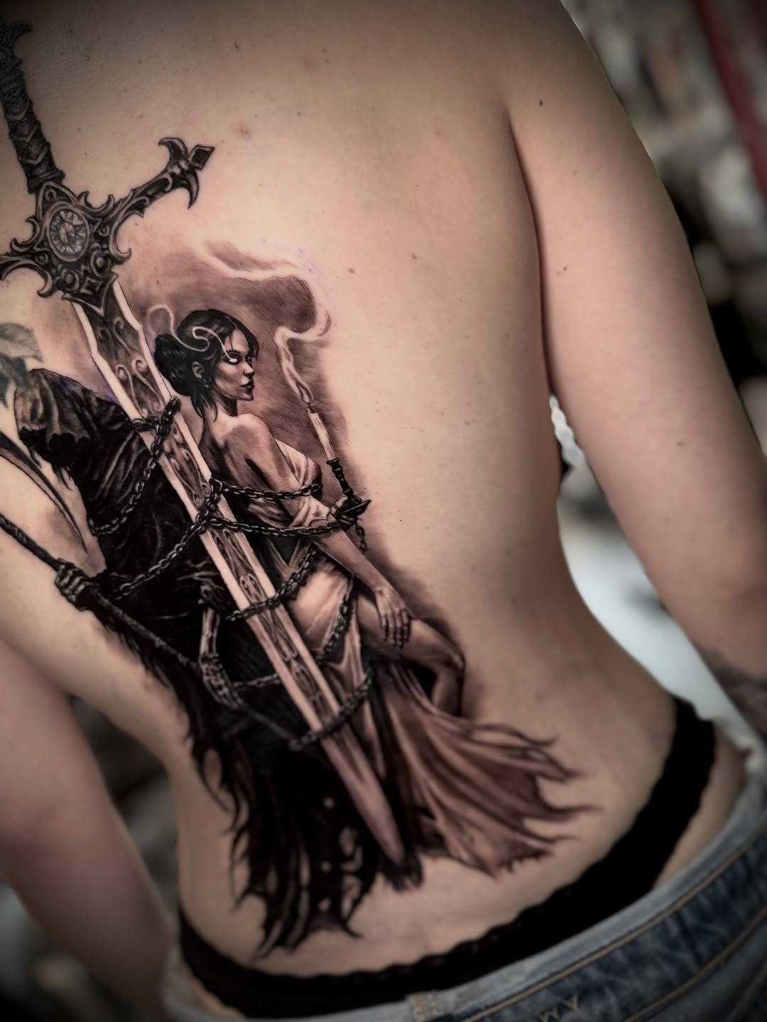 Tattoo by @getchucked13 โ realism, dark_realism