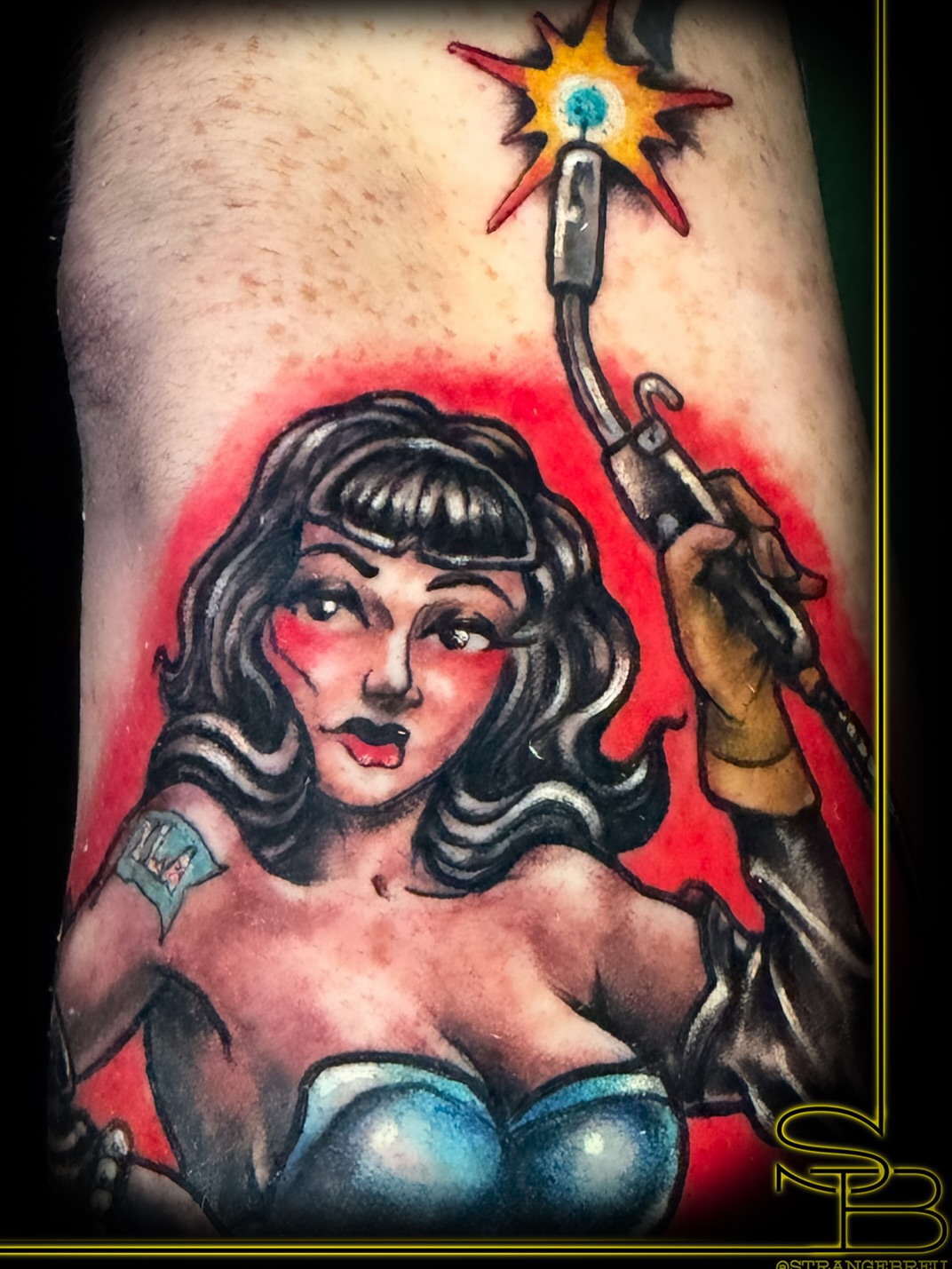 Tattoo by @strangebreu — american_traditional