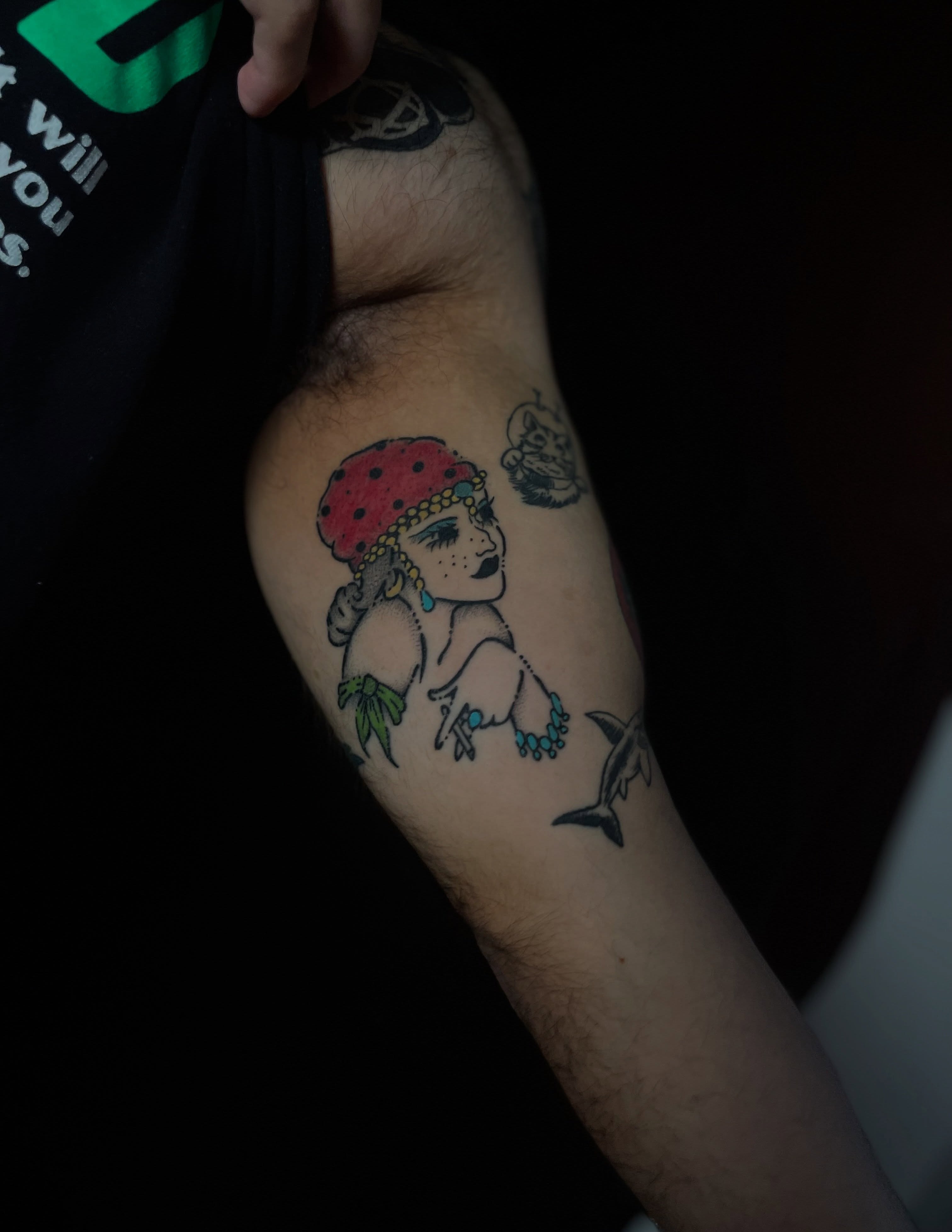 Tattoo by @mayhurtafly — trash_polka