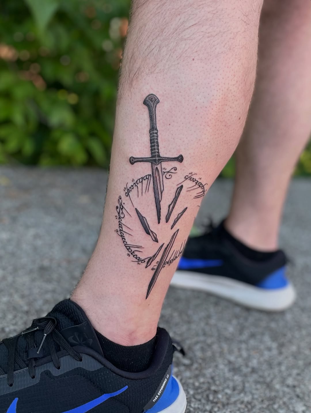 Tattoo by @livcassinelli โ lettering_script, fine_line