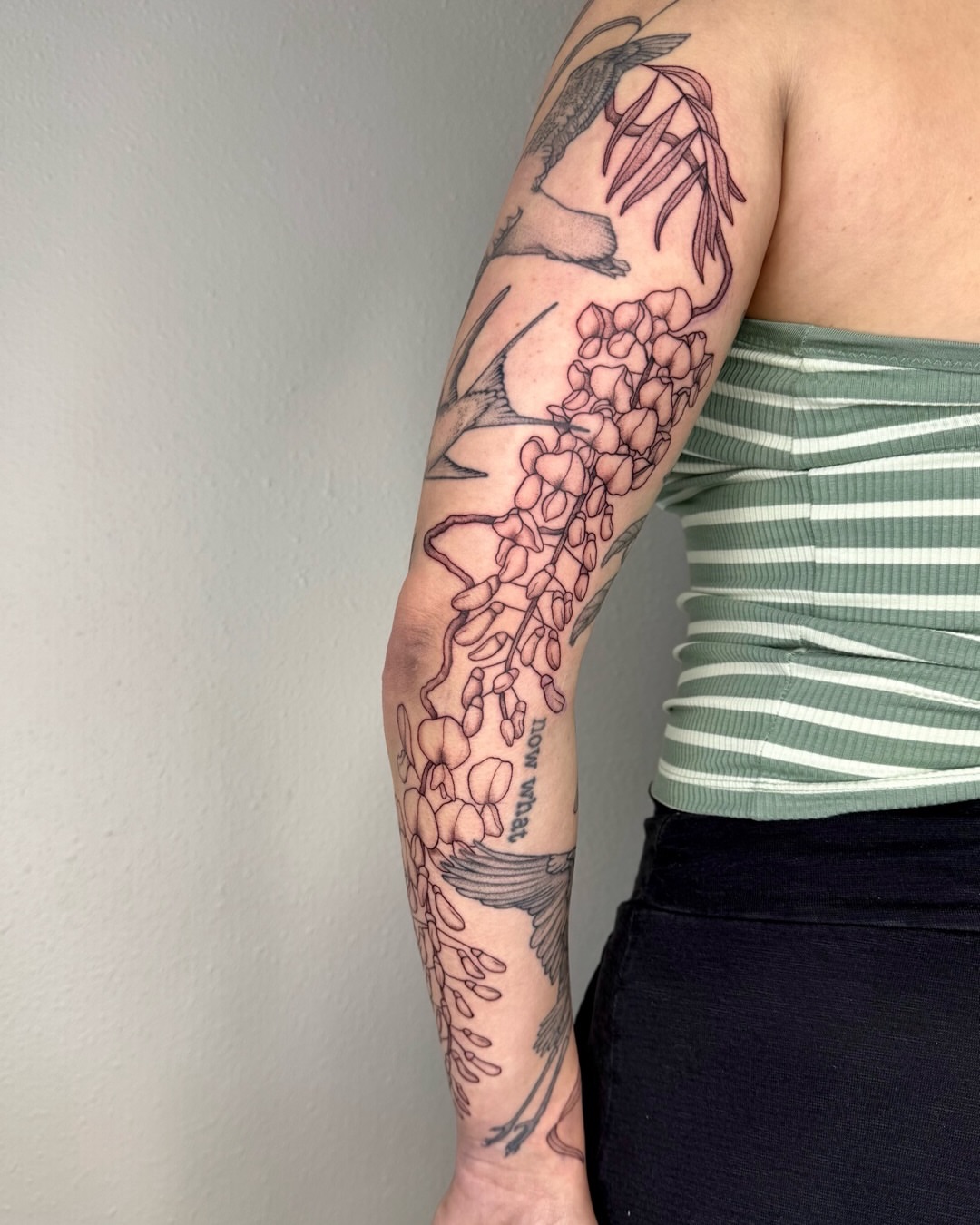 Tattoo by @shan_tattoos — black_and_grey