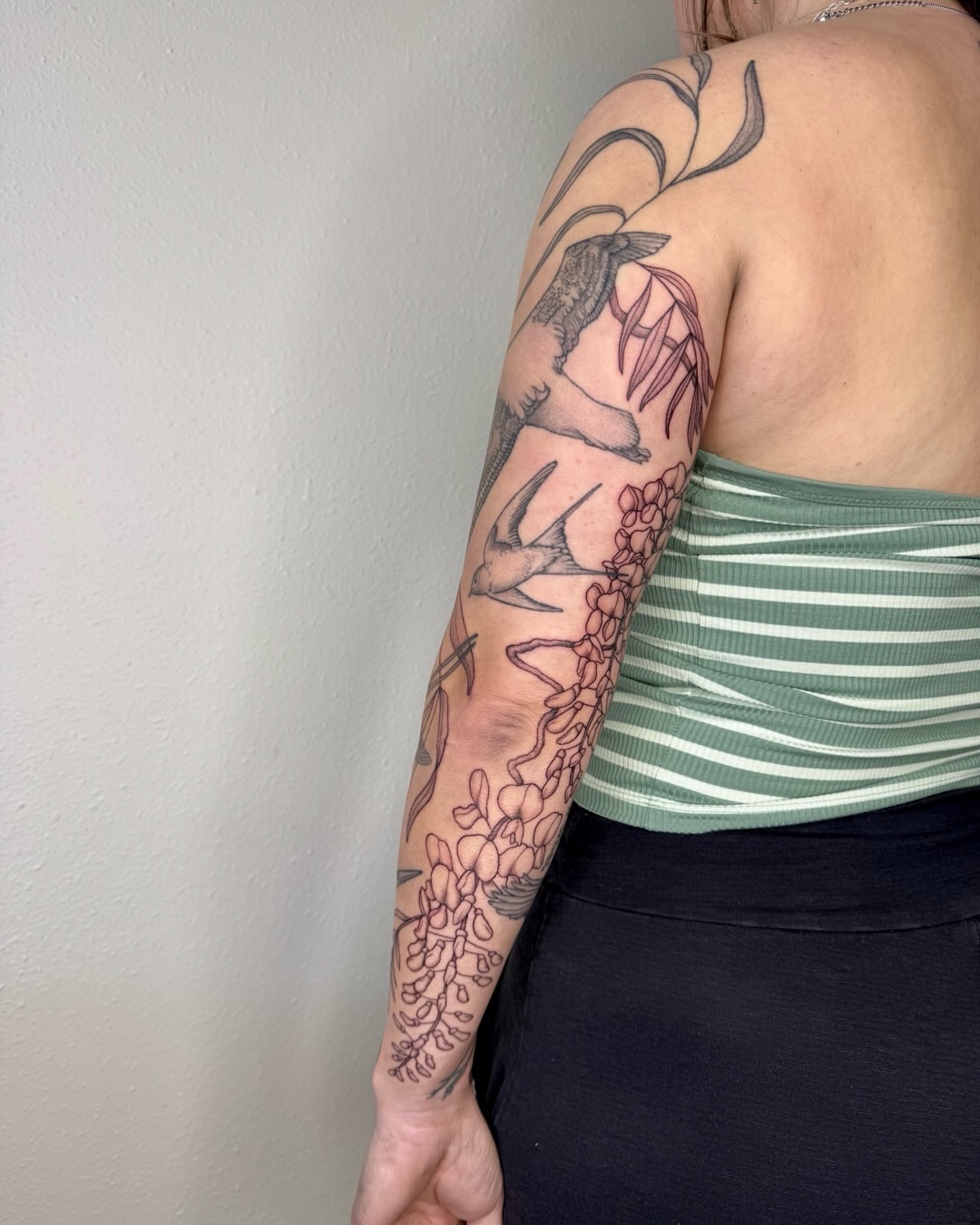 Tattoo by @shan_tattoos — black_and_grey