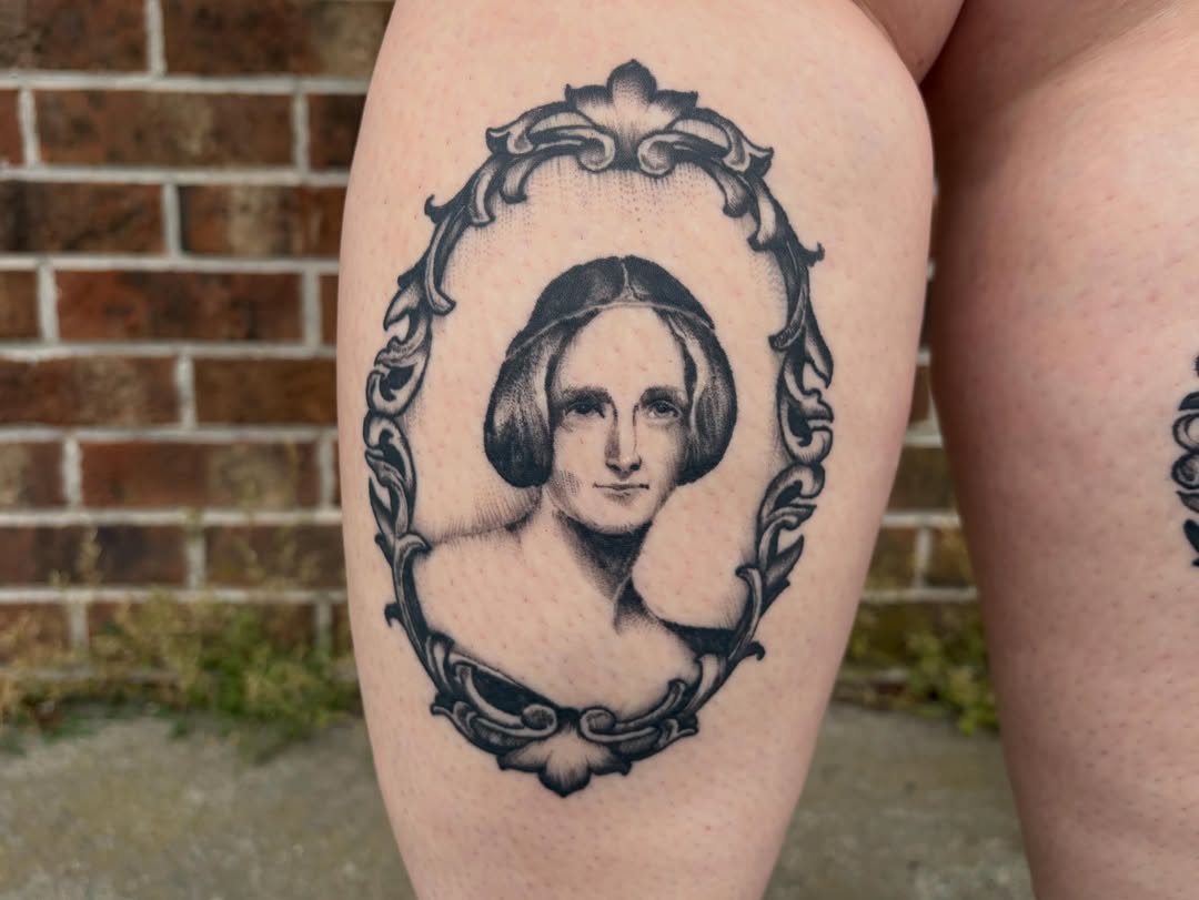 Tattoo by @emilyftattoos — black_and_grey, realism