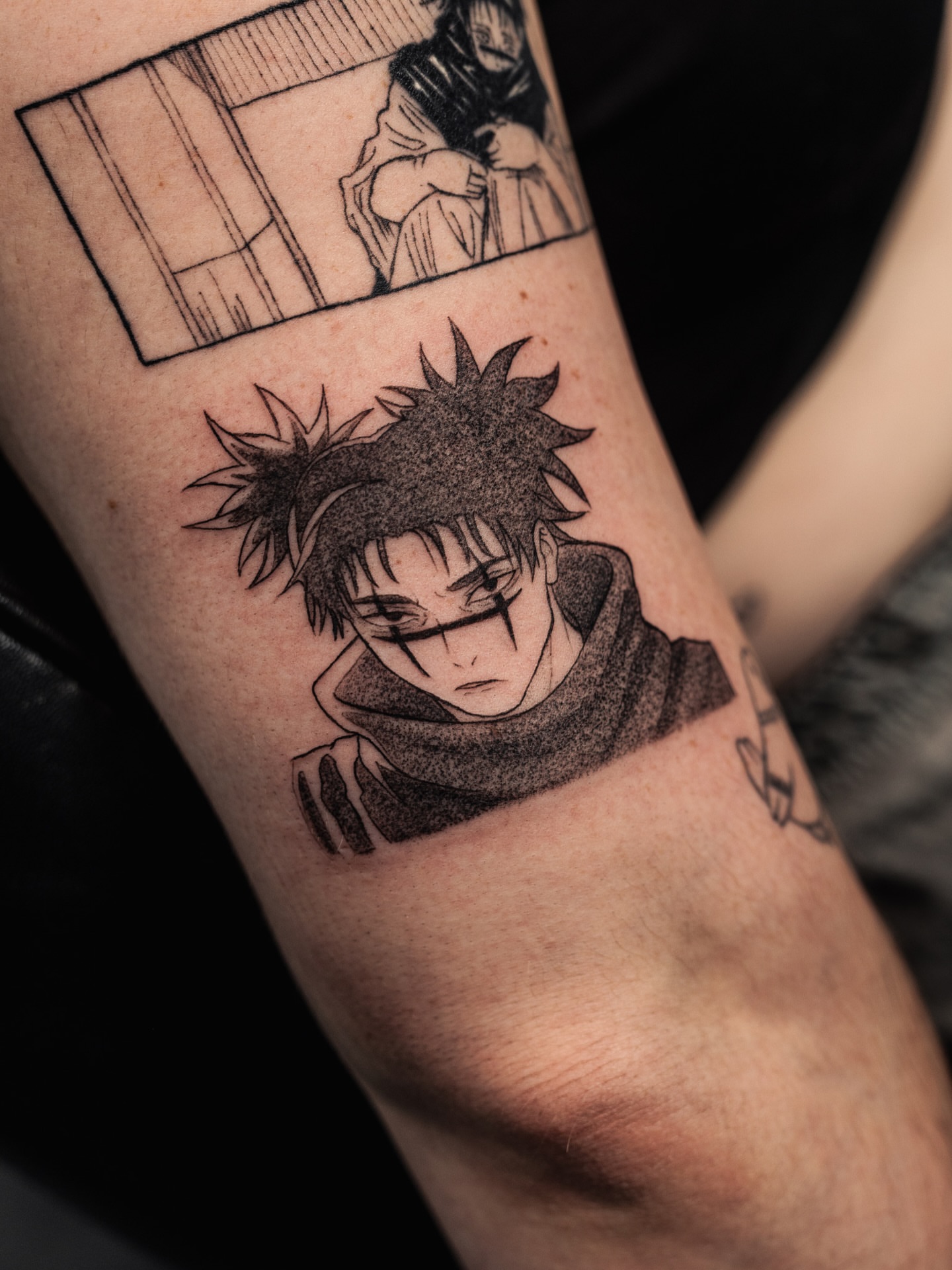 Tattoo by @keybluetattoo — anime
