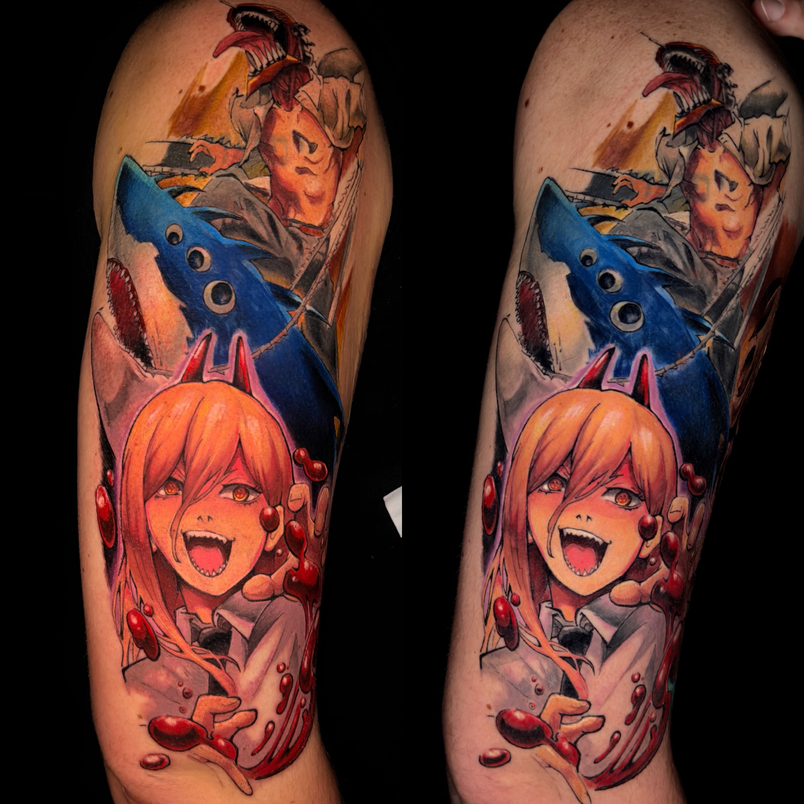 Tattoo by @mugen.xiii — anime