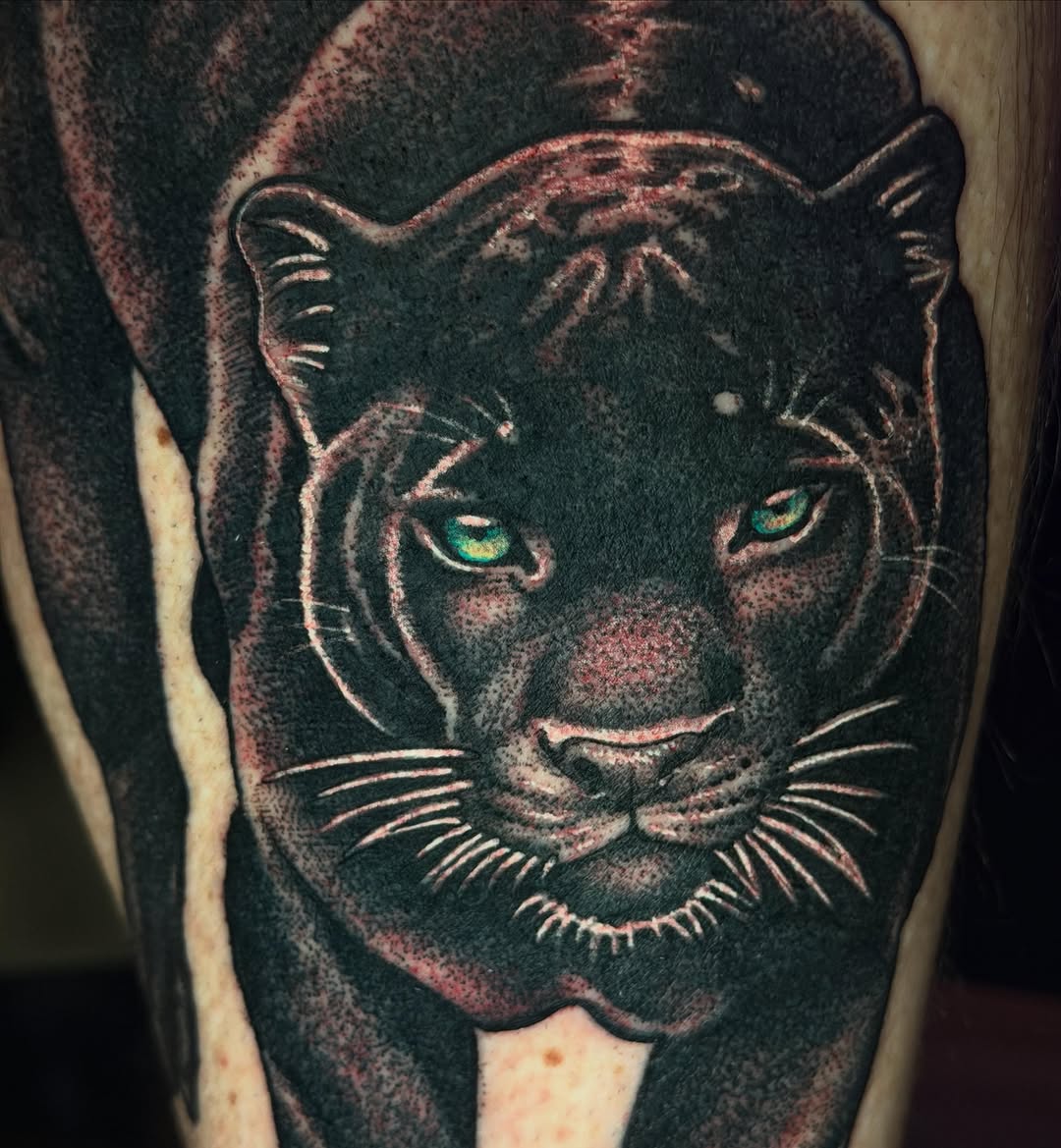 Tattoo by @hollimarieart — black_and_grey, realism