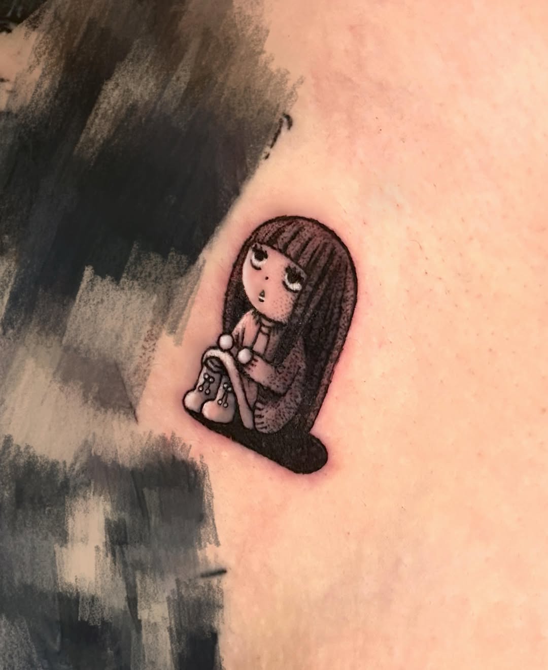 Tattoo by @tattooist_culp — anime