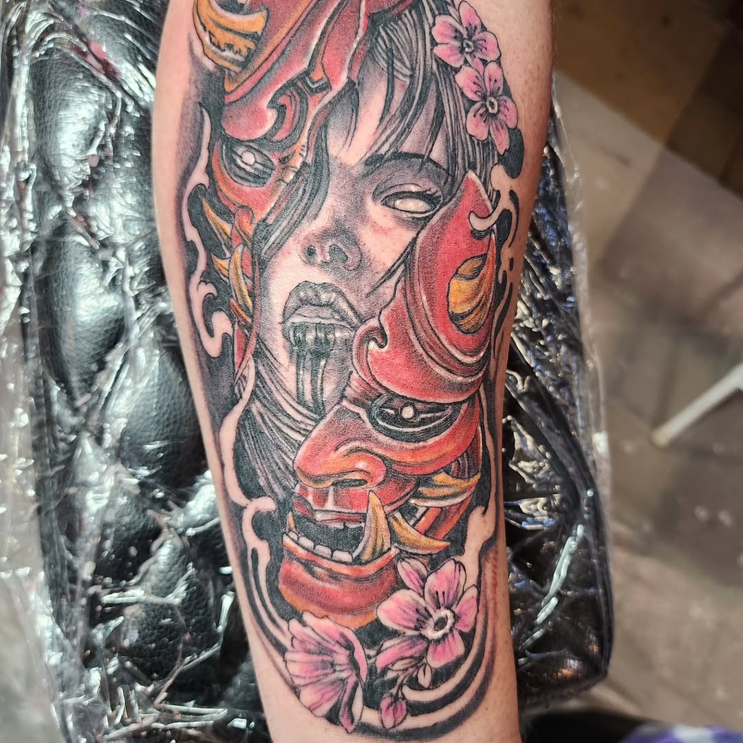 Tattoo by @j.garcia_tattooz — japanese_irezumi, realism