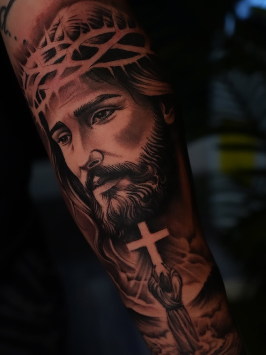 Tattoo by @kiddo_tats — realism, black_and_grey