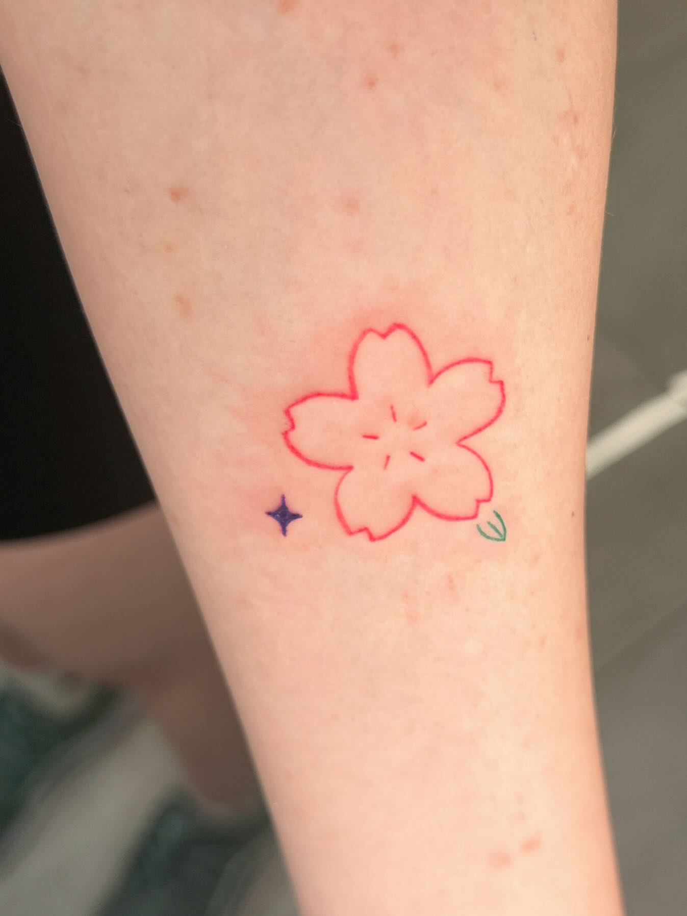 Tattoo by @thea_inklab — minimalist