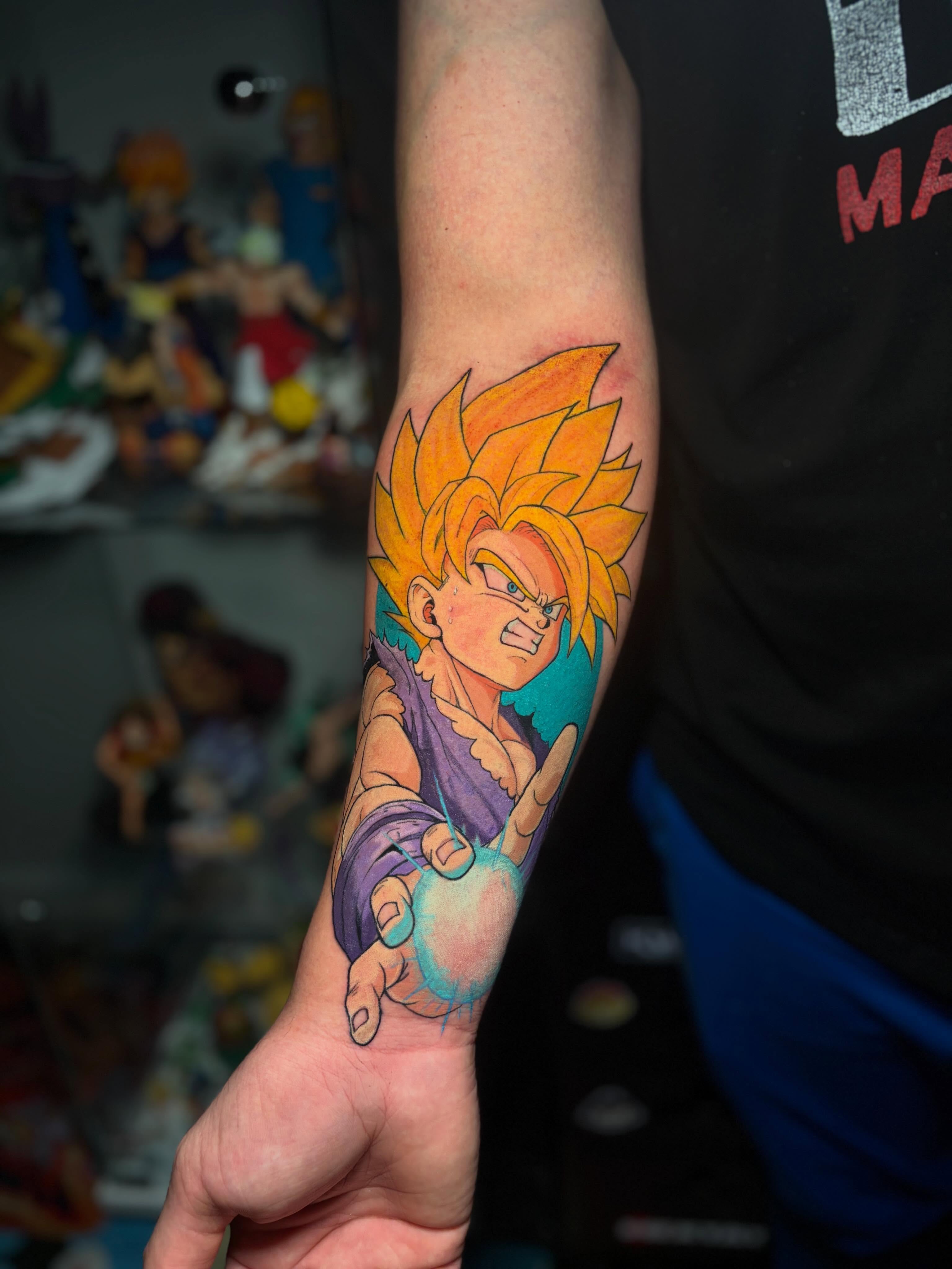 Tattoo by @dublink__ — anime