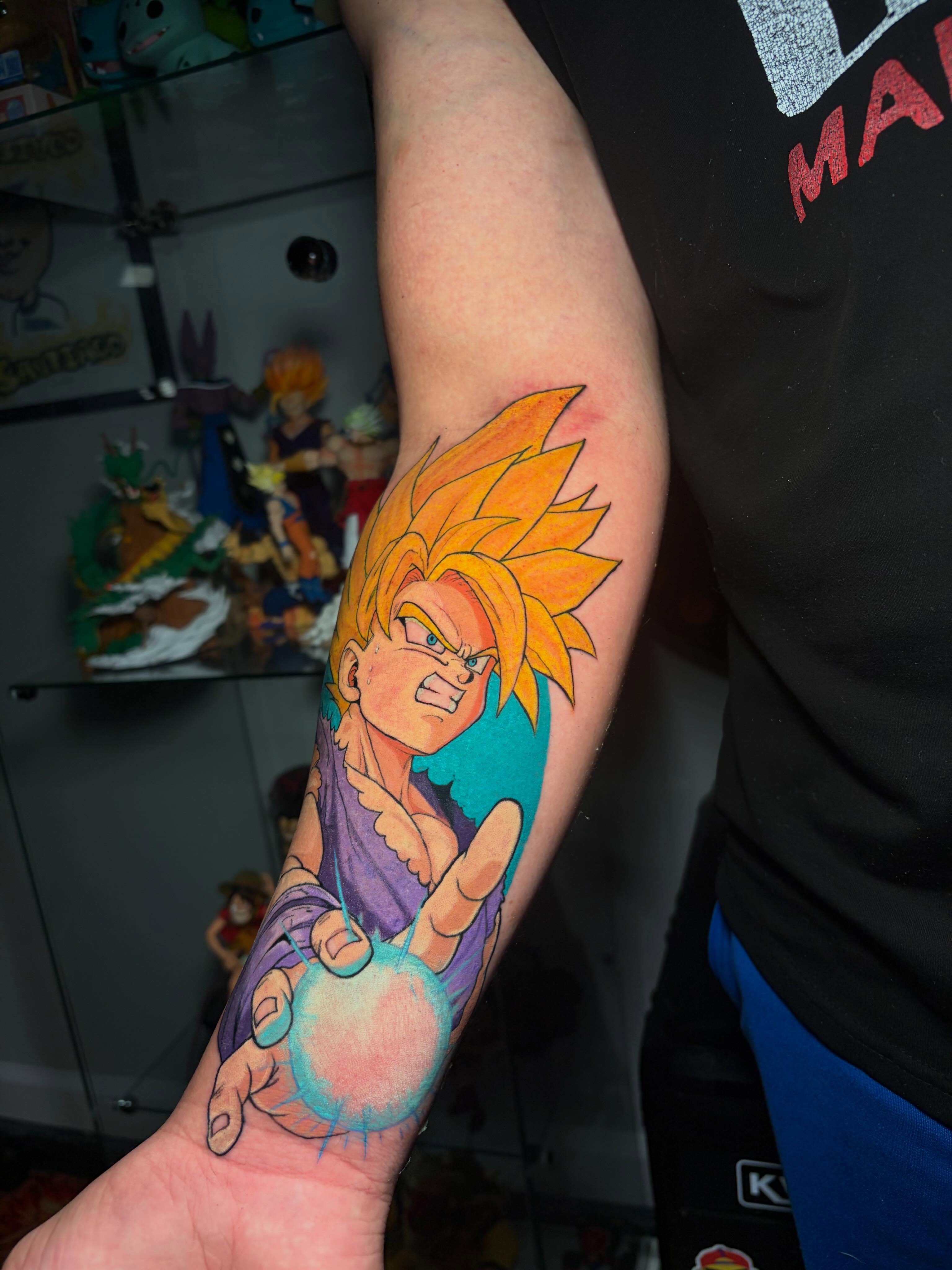 Tattoo by @dublink__ — anime