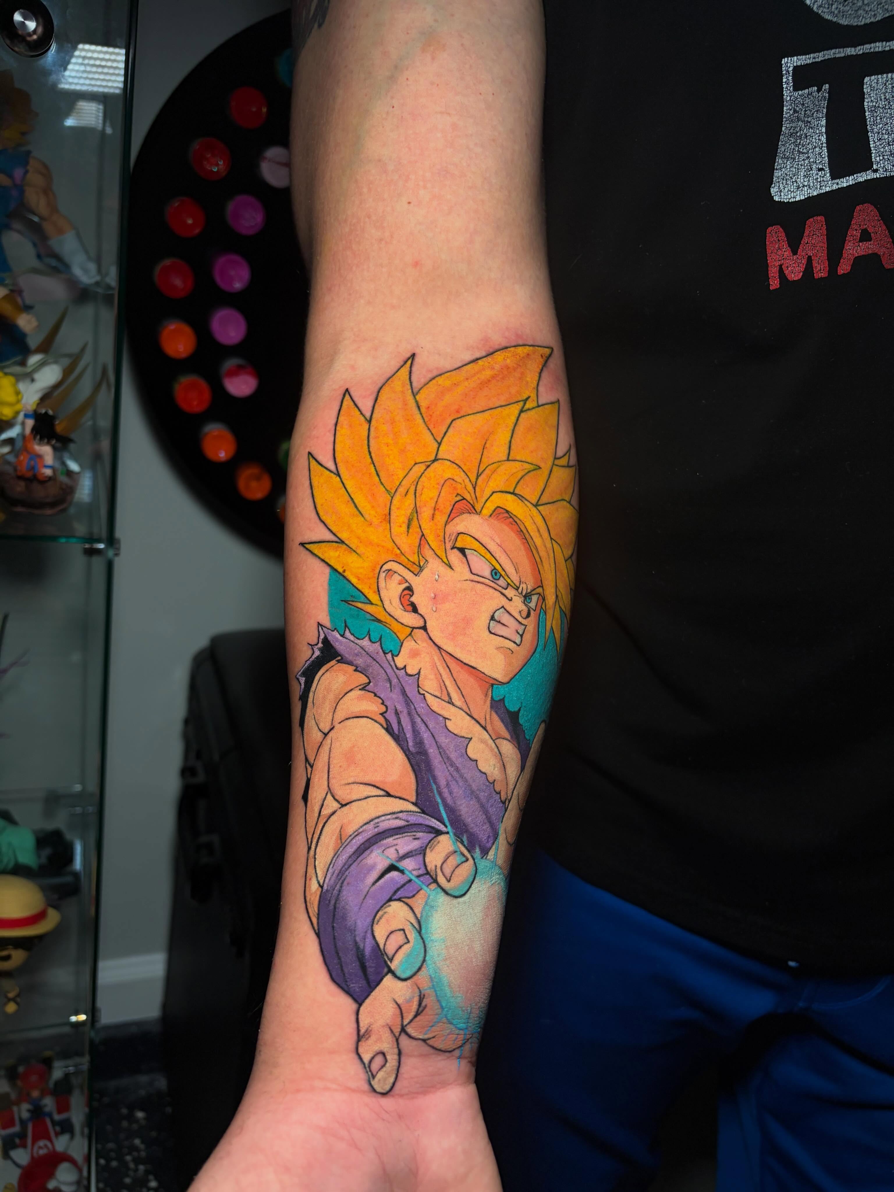 Tattoo by @dublink__ — anime
