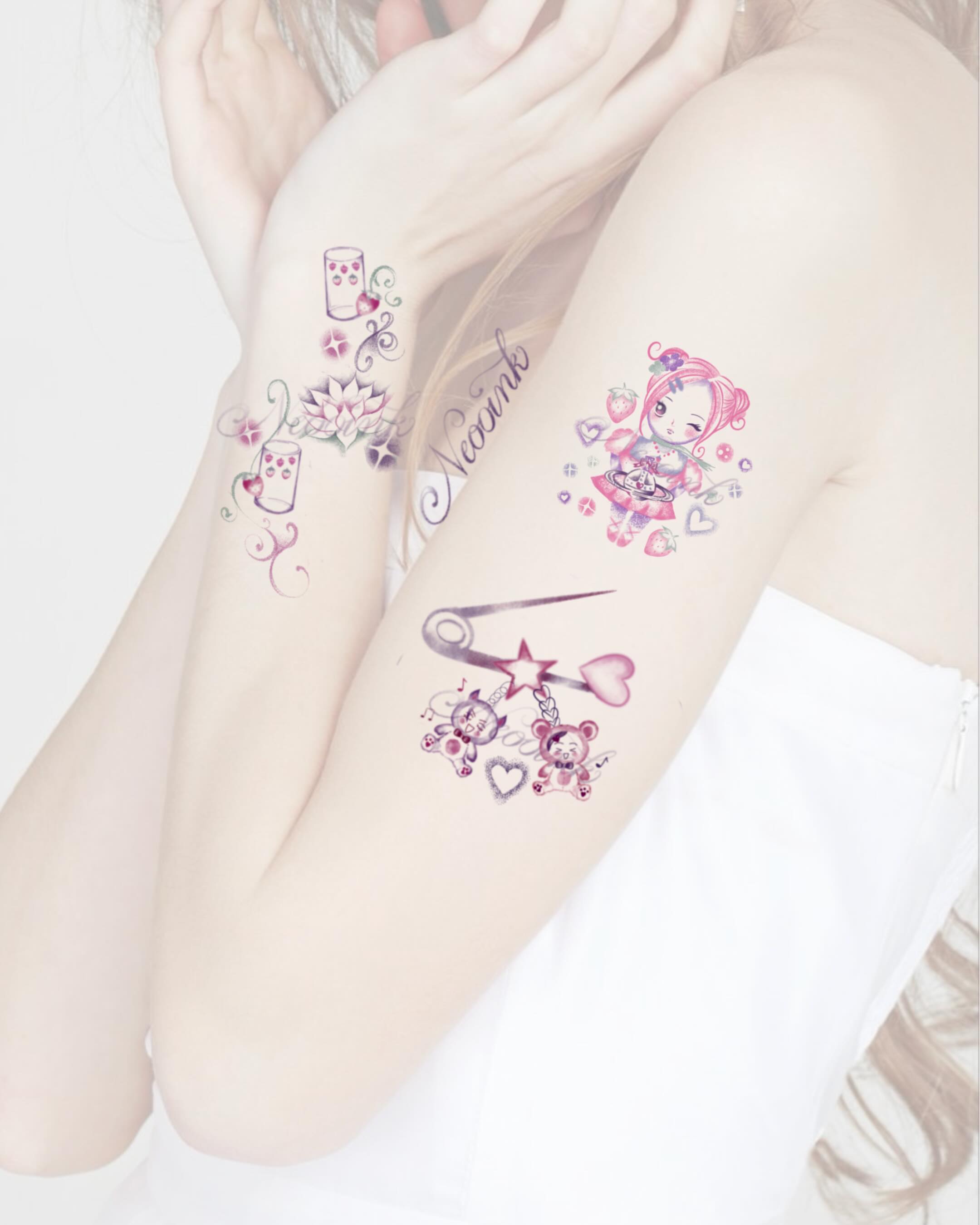 Tattoo by @neooink — anime, illustrative
