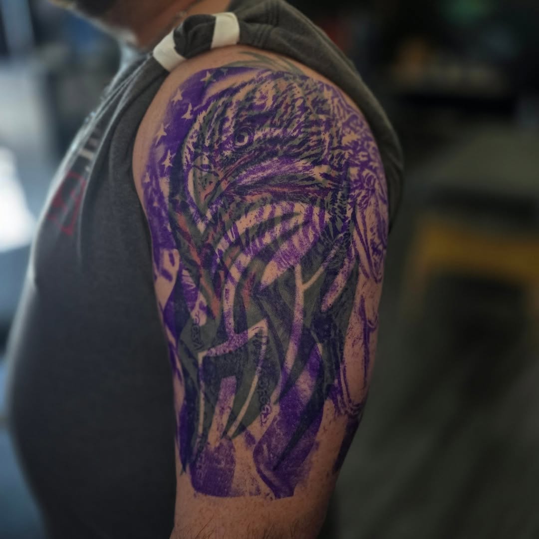Tattoo by @drutattoo — realism, black_and_grey