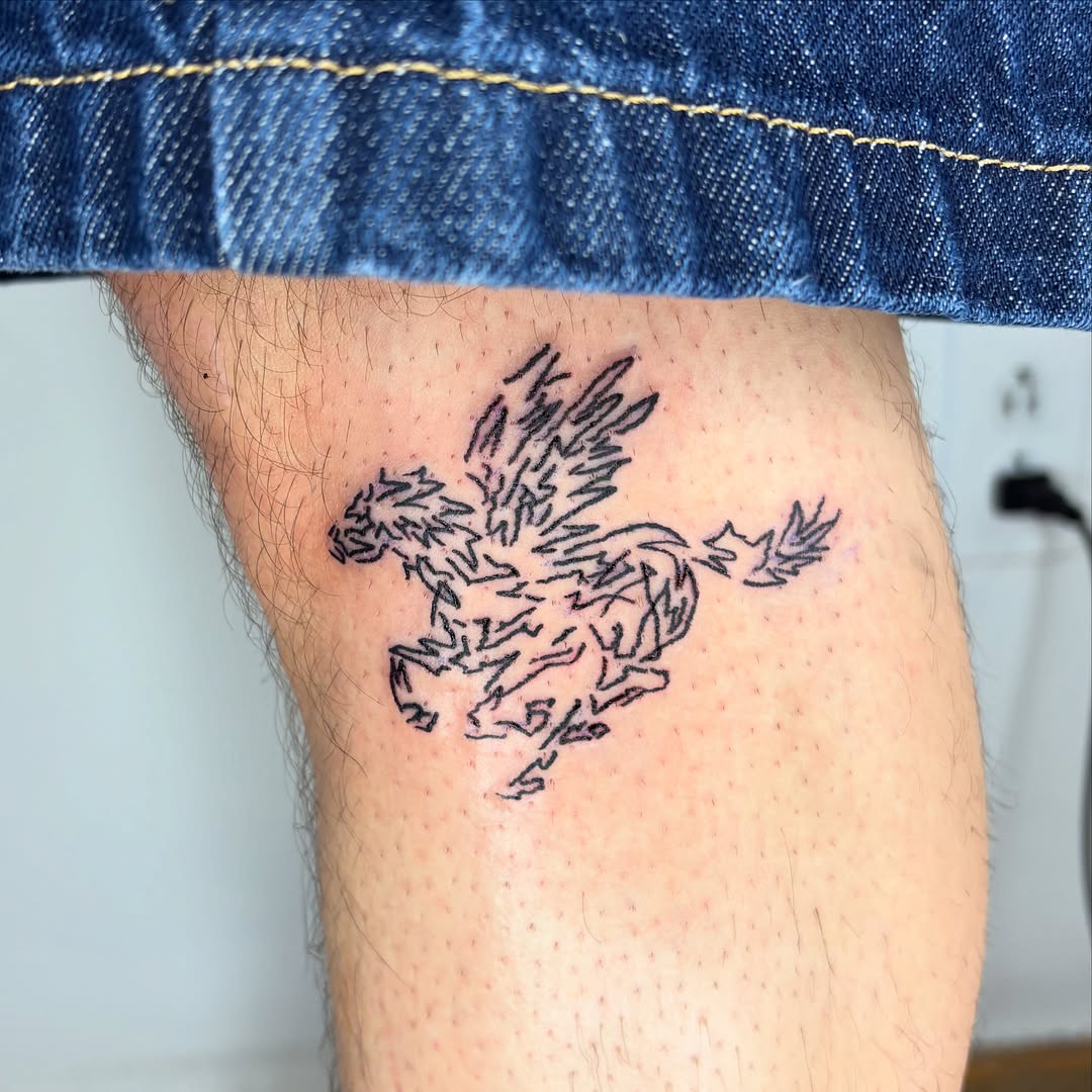 Tattoo by @seayalaterpirate — black_and_grey