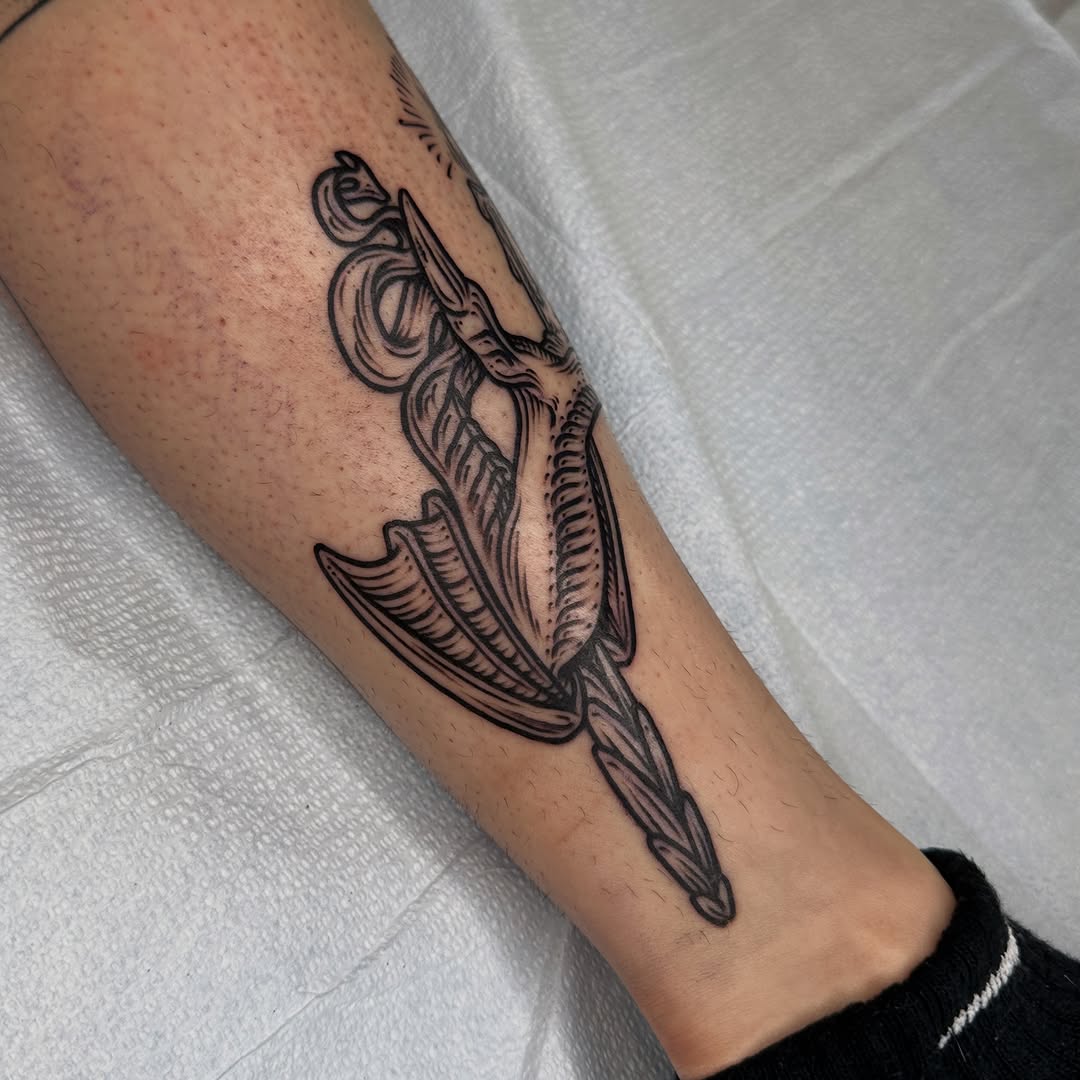 Tattoo by @rosalieocchino — black_and_grey, realism