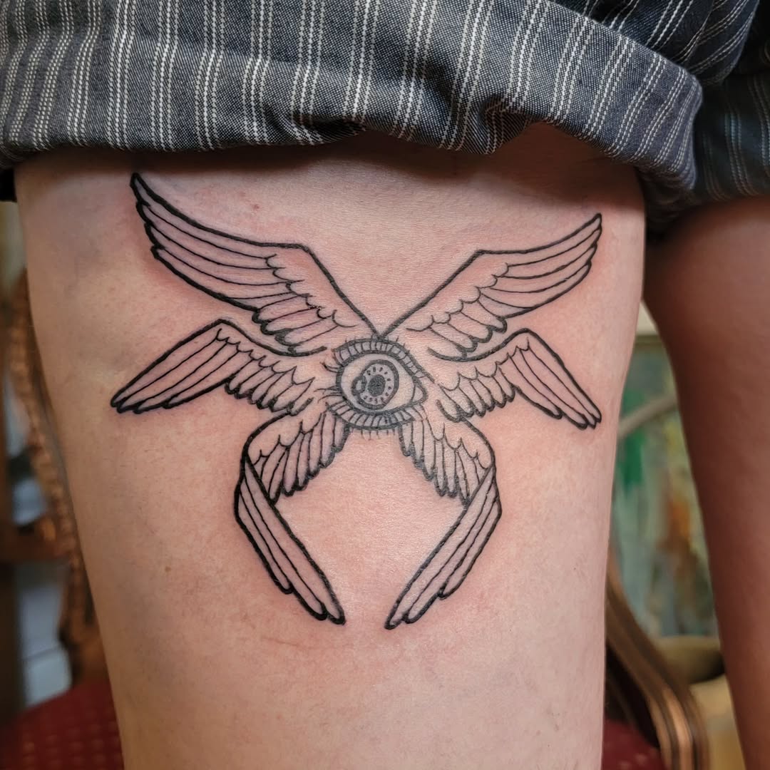 Tattoo by @satyrtattoos β geometric