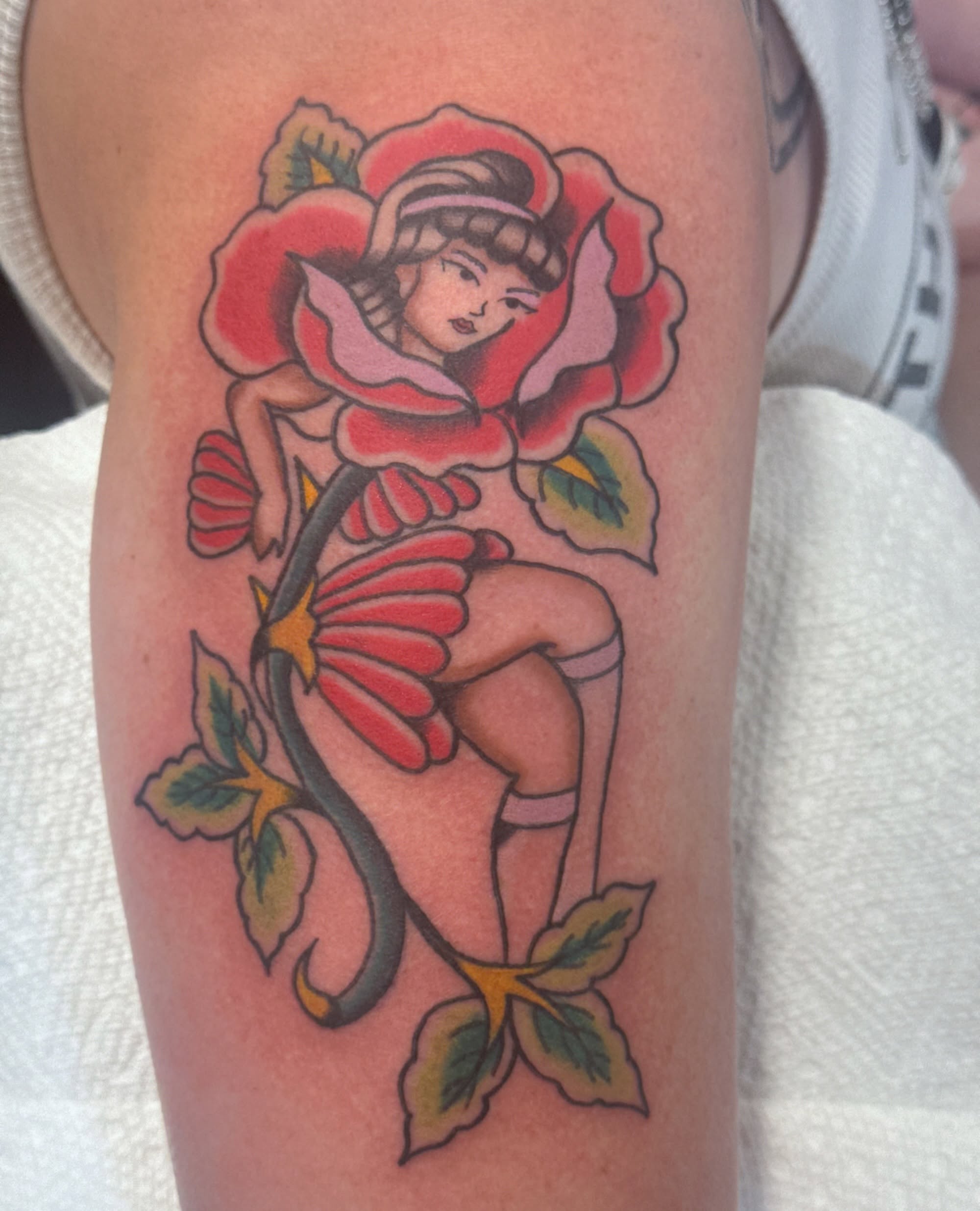 Tattoo by @areubeewhy — american_traditional
