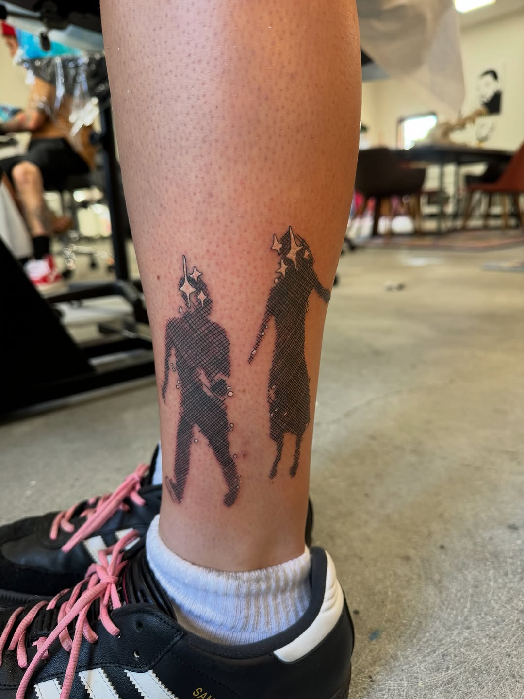 Tattoo by @inkxmadison — blackwork