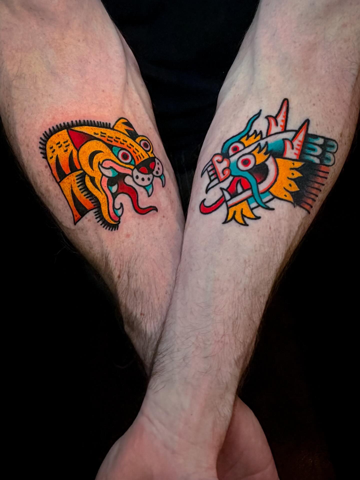 Tattoo by @rogerkampo — american_traditional