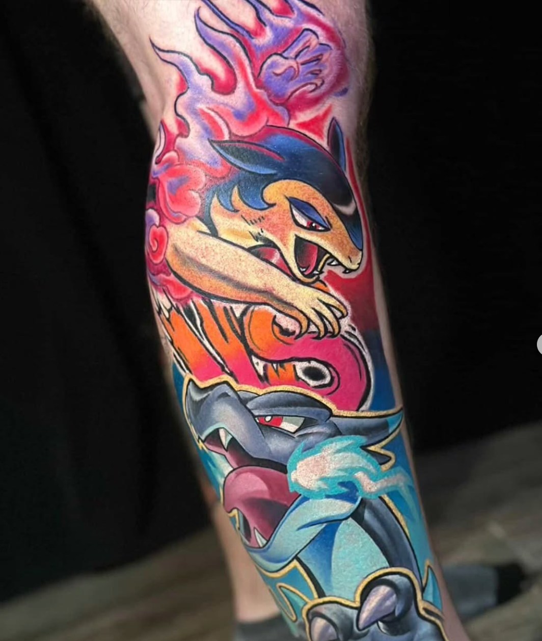 Tattoo by @_remytats_ — anime, new_school