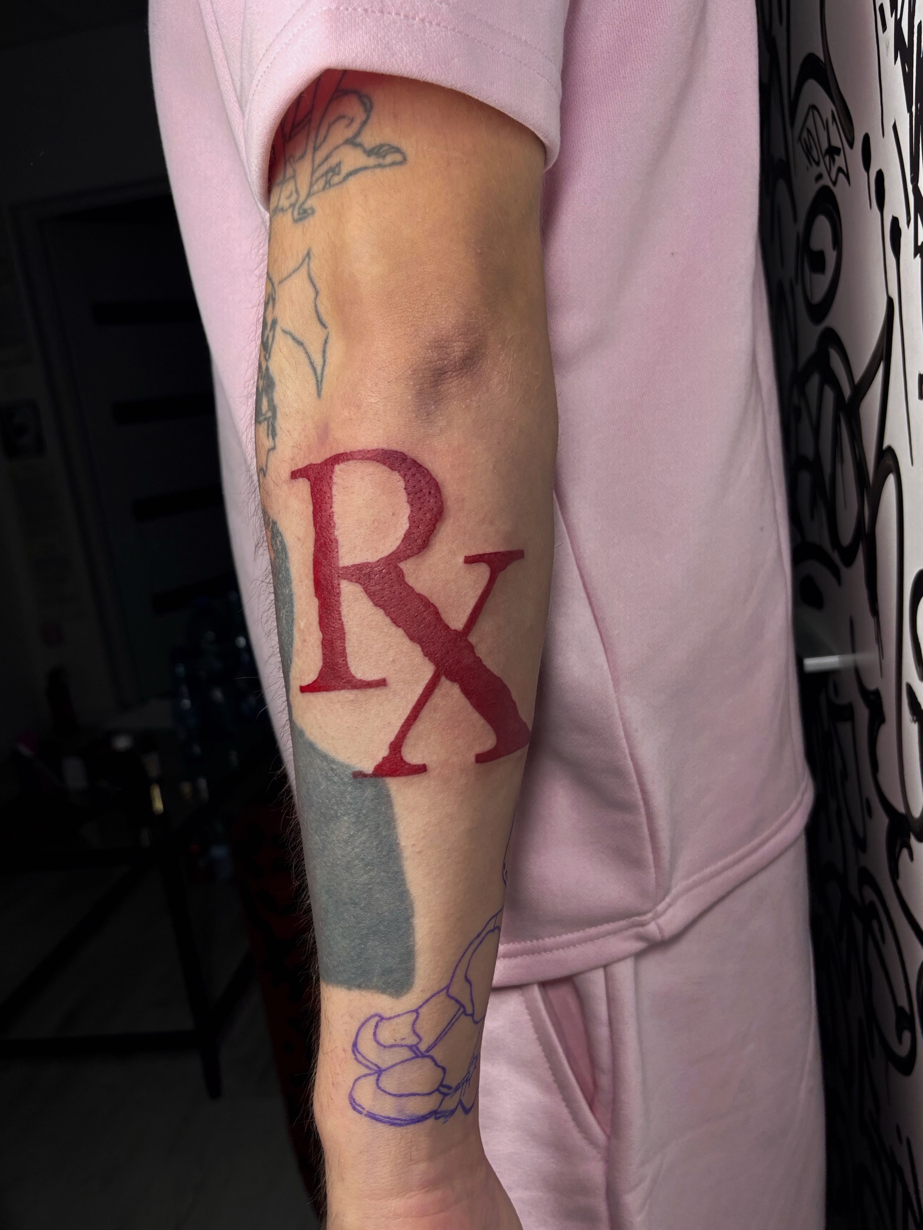 Tattoo by @skam_tattoo — lettering_script