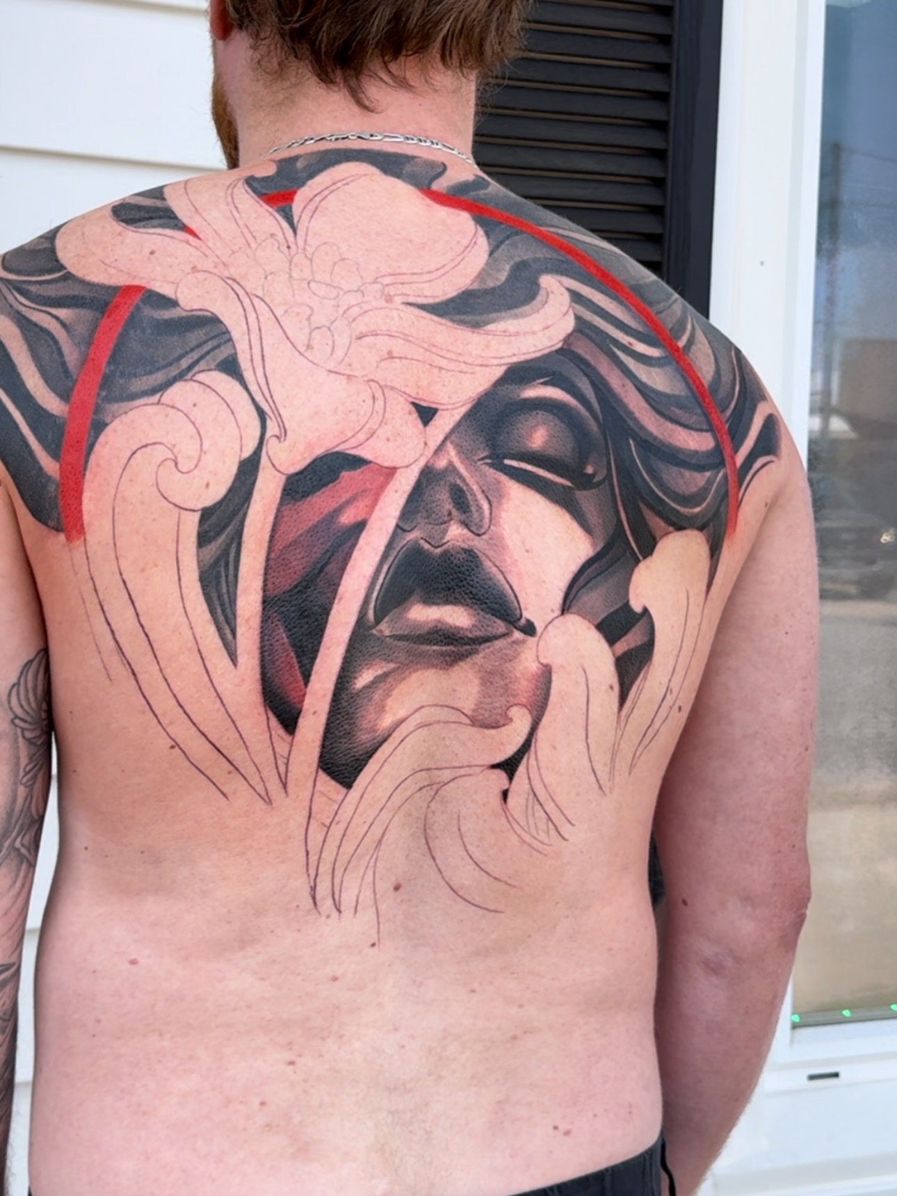 Tattoo by @novembergloom_tattoo — realism, black_and_grey