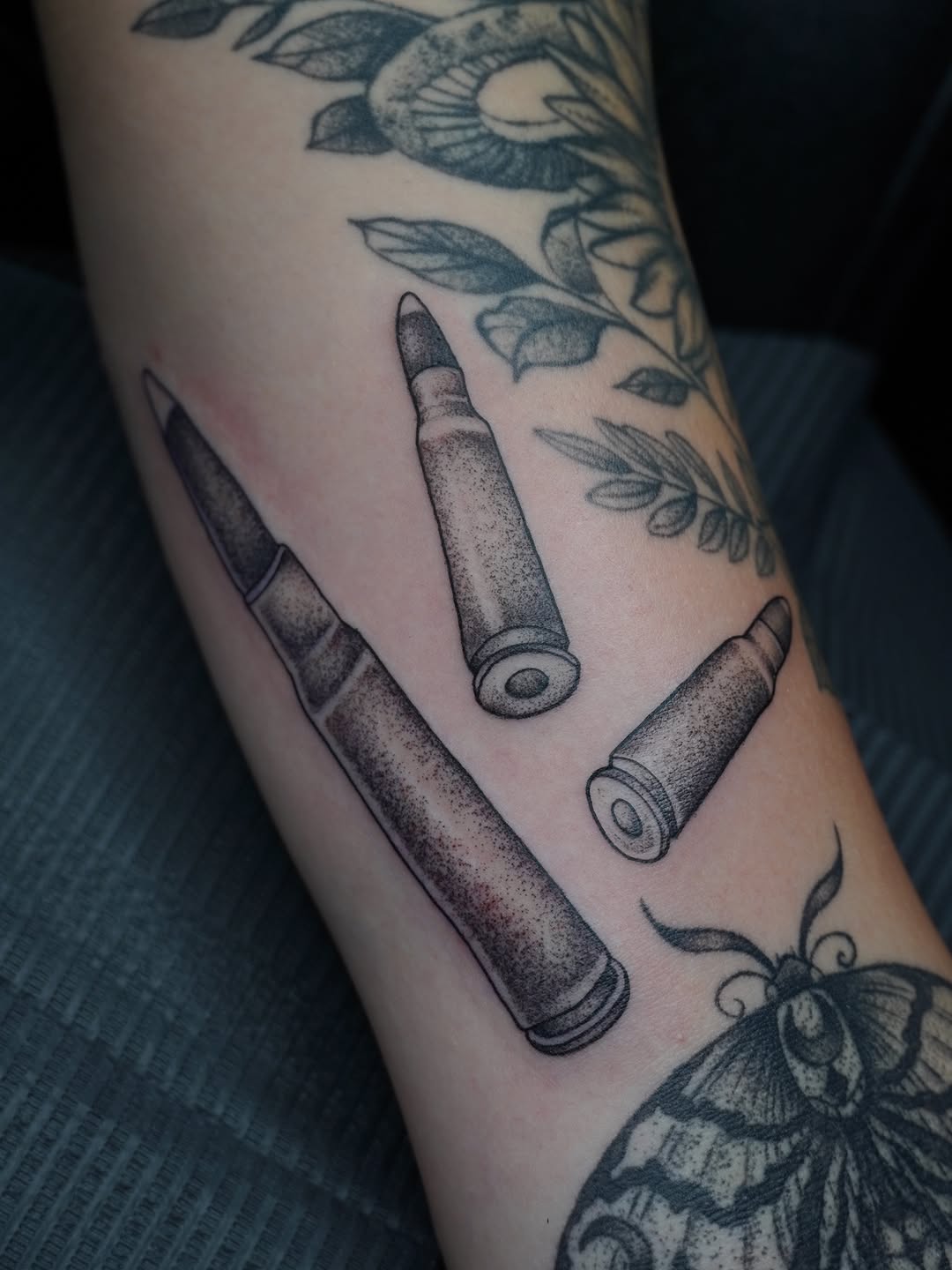 Tattoo by @no_caps_tattoo — dotwork, black_and_grey
