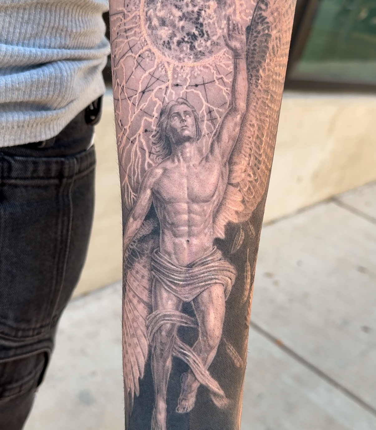Tattoo by @everonwardink — realism, black_and_grey