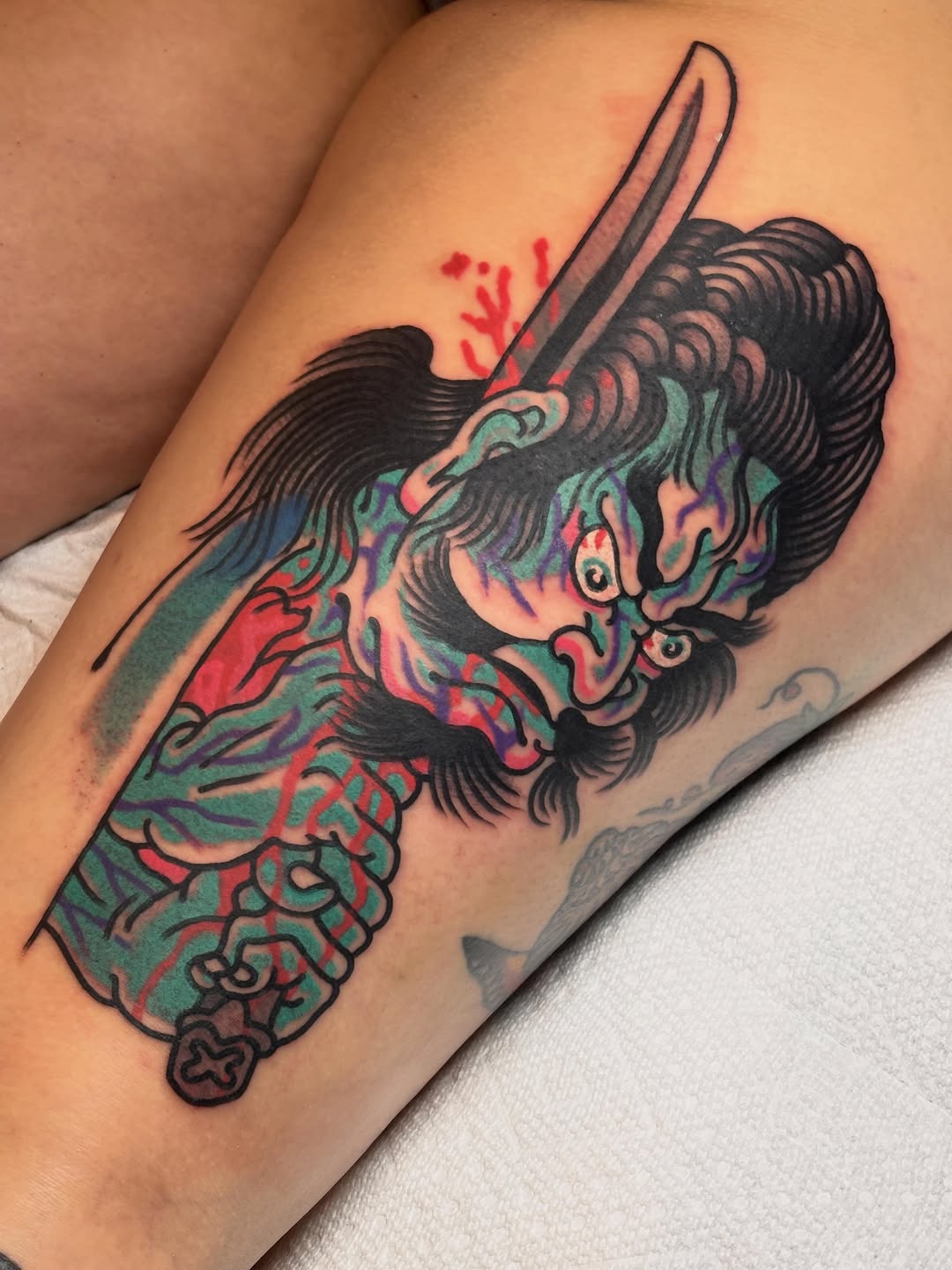 Tattoo by @eric.altonen โ japanese_irezumi, blackwork