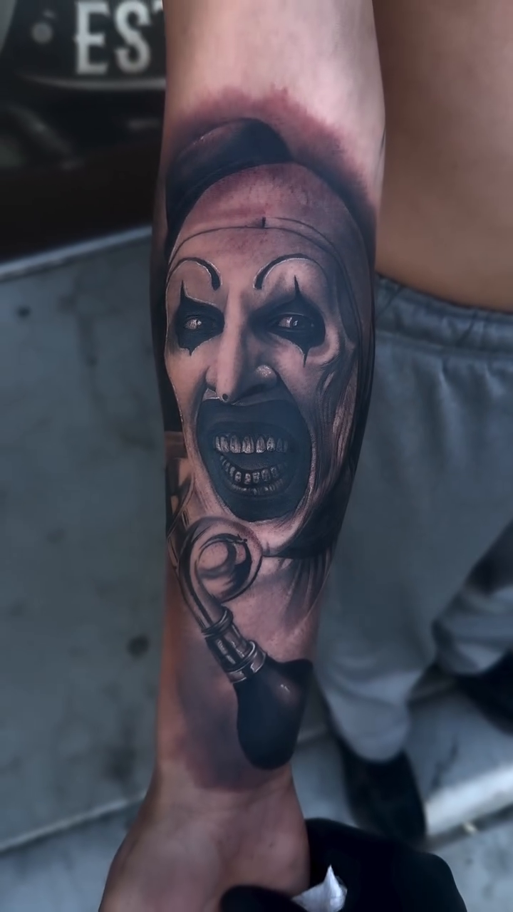 Tattoo by @mcballer___ — realism, dark_realism