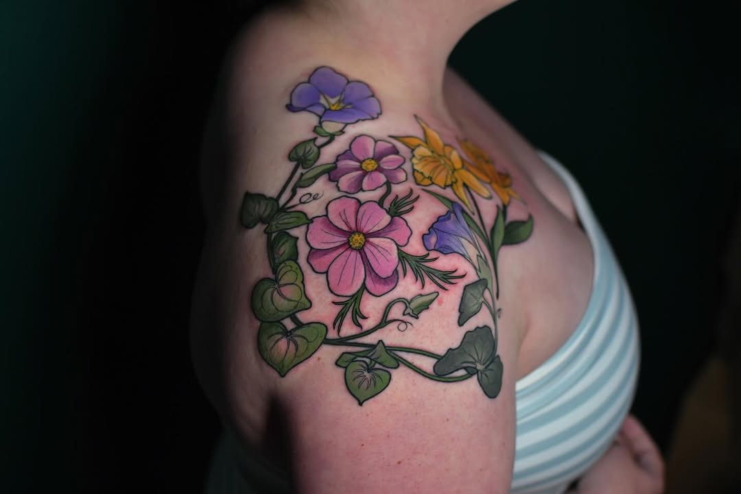 Tattoo by @besimplistic — fine_line, realism