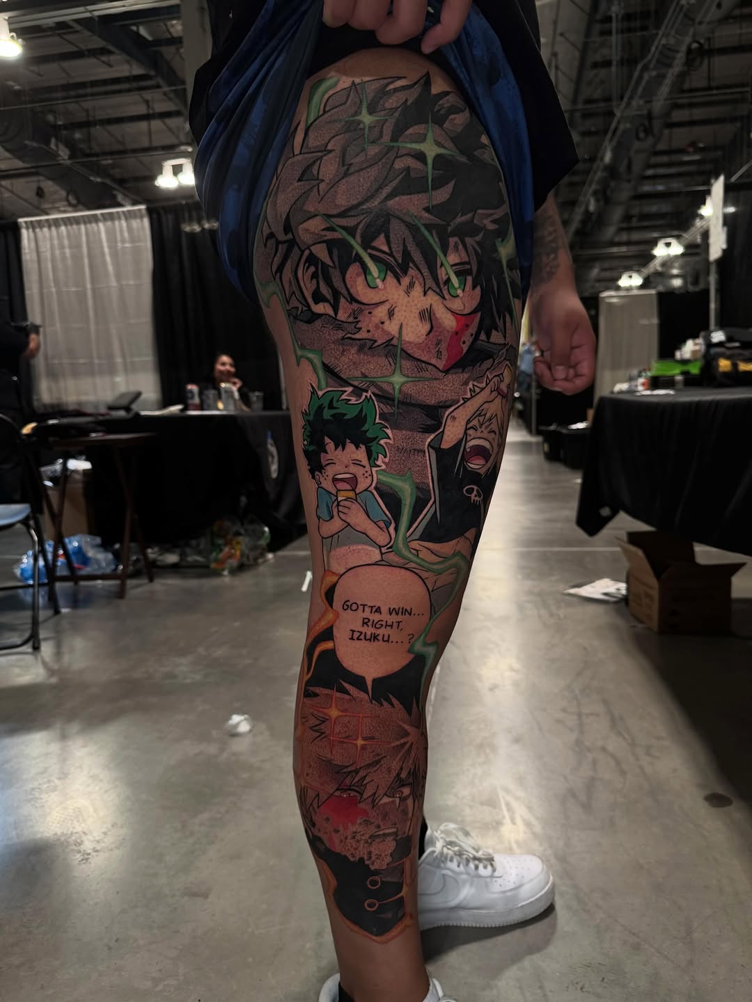 Tattoo by @rustik_uno — anime