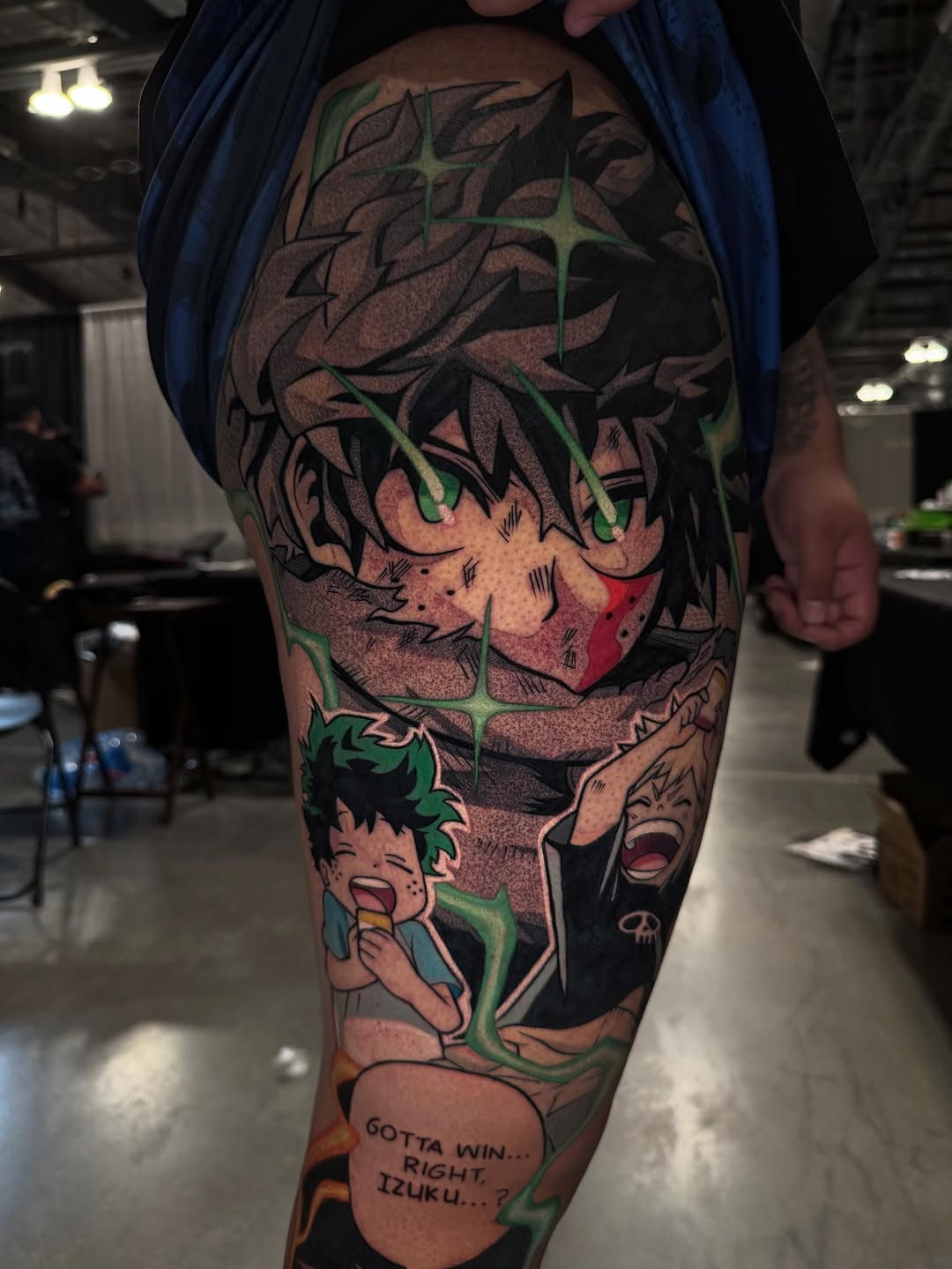 Tattoo by @rustik_uno — anime