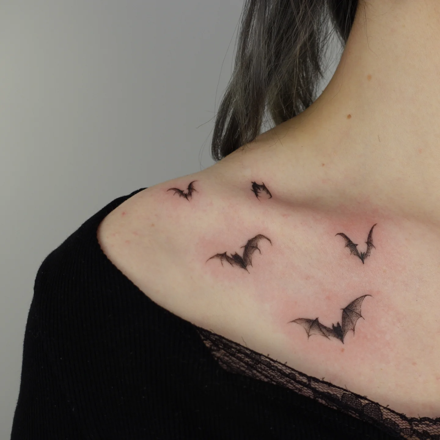 Tattoo by @marienettes_ — black_and_grey